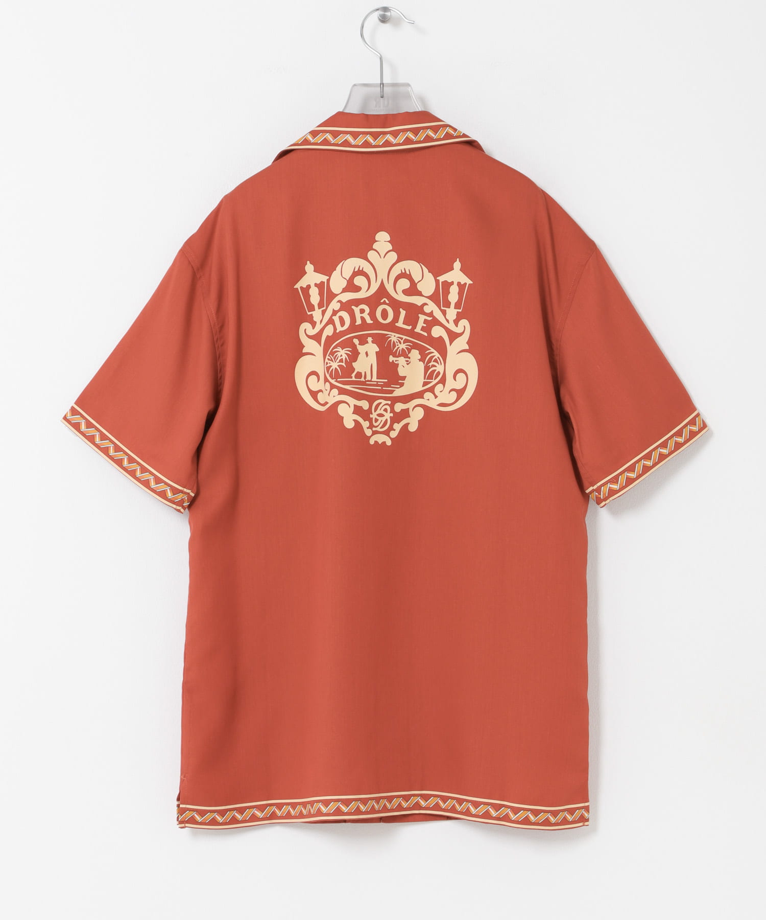 Drole de Monsieur　CHEMISE BRODEE DANSEURS BRICK XS