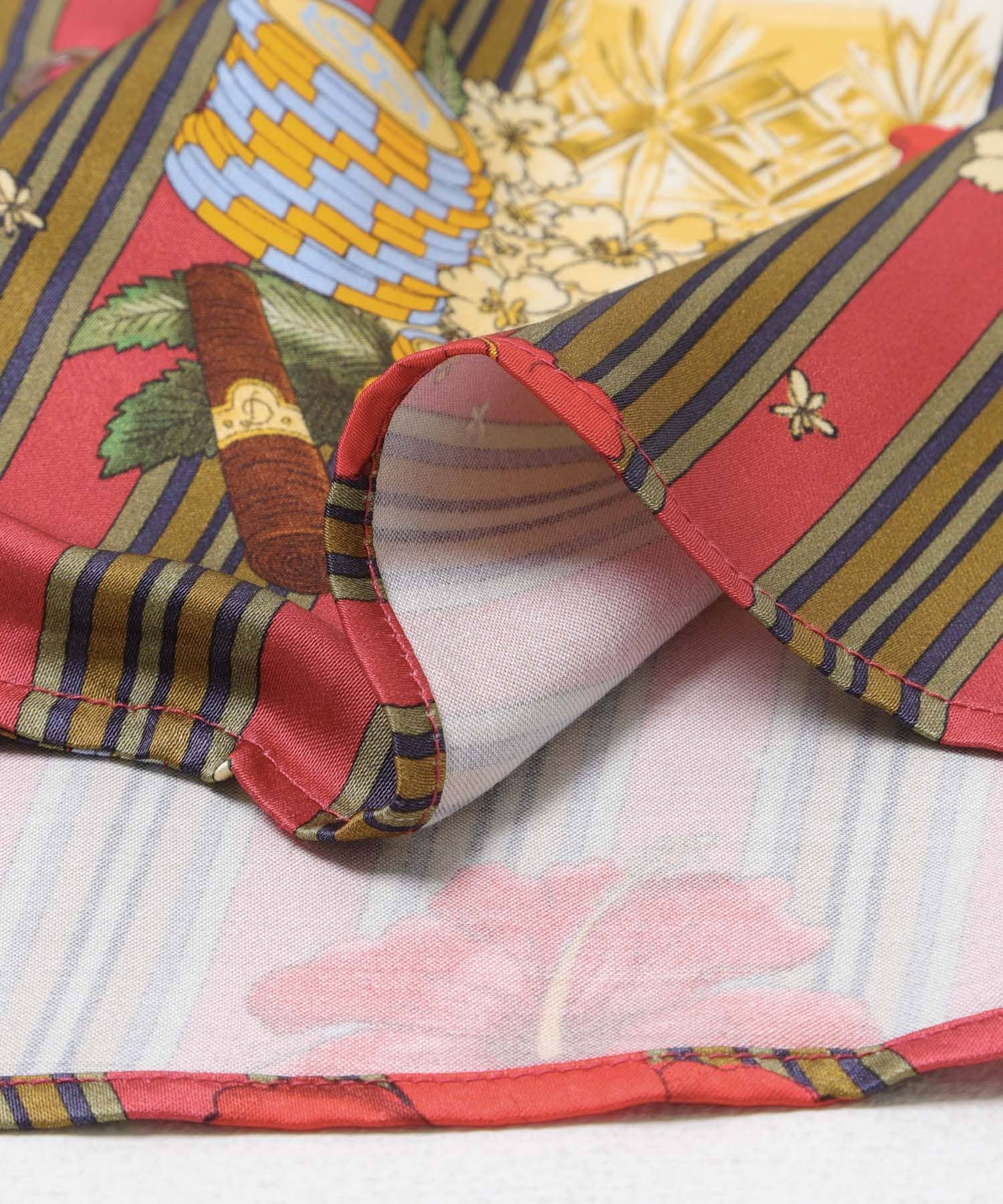 Drole de Monsieur　CHEMISE HIBISCUS CLUB PINK XS