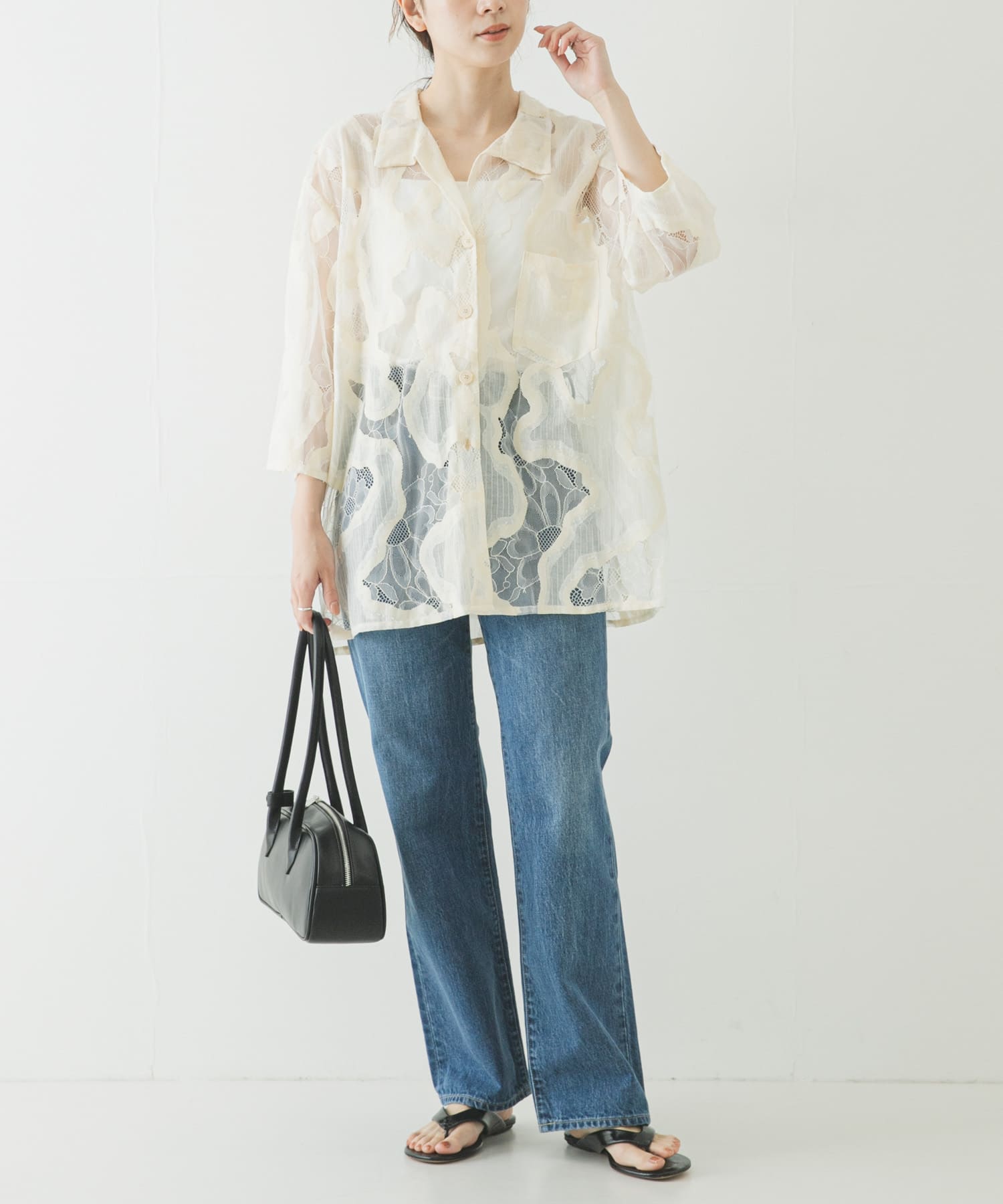 身長：162cm サイズ：S