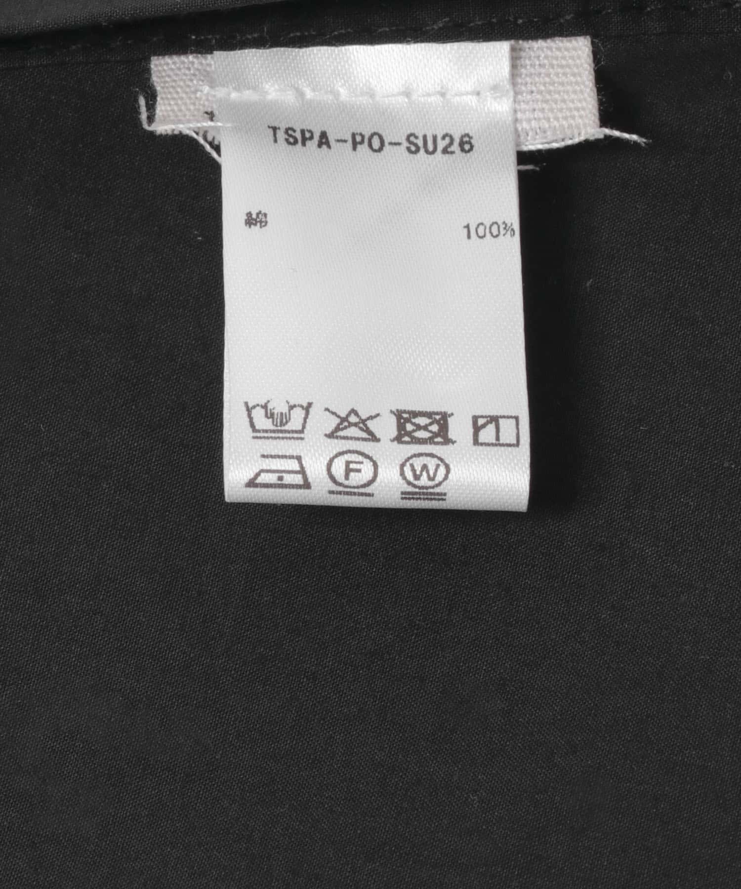 BASERANGE　PART TOP BLACK S