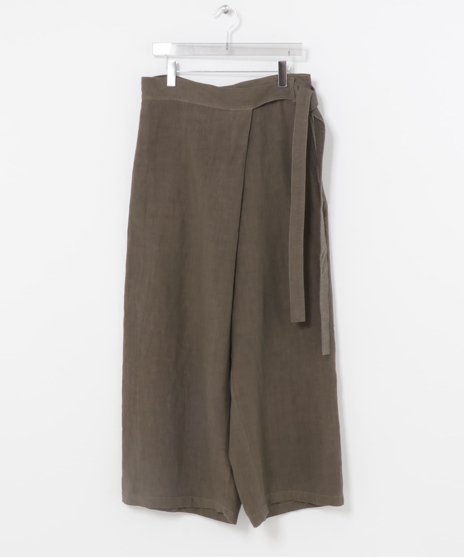Nomat　WRAP PANTS/IRISH LINEN