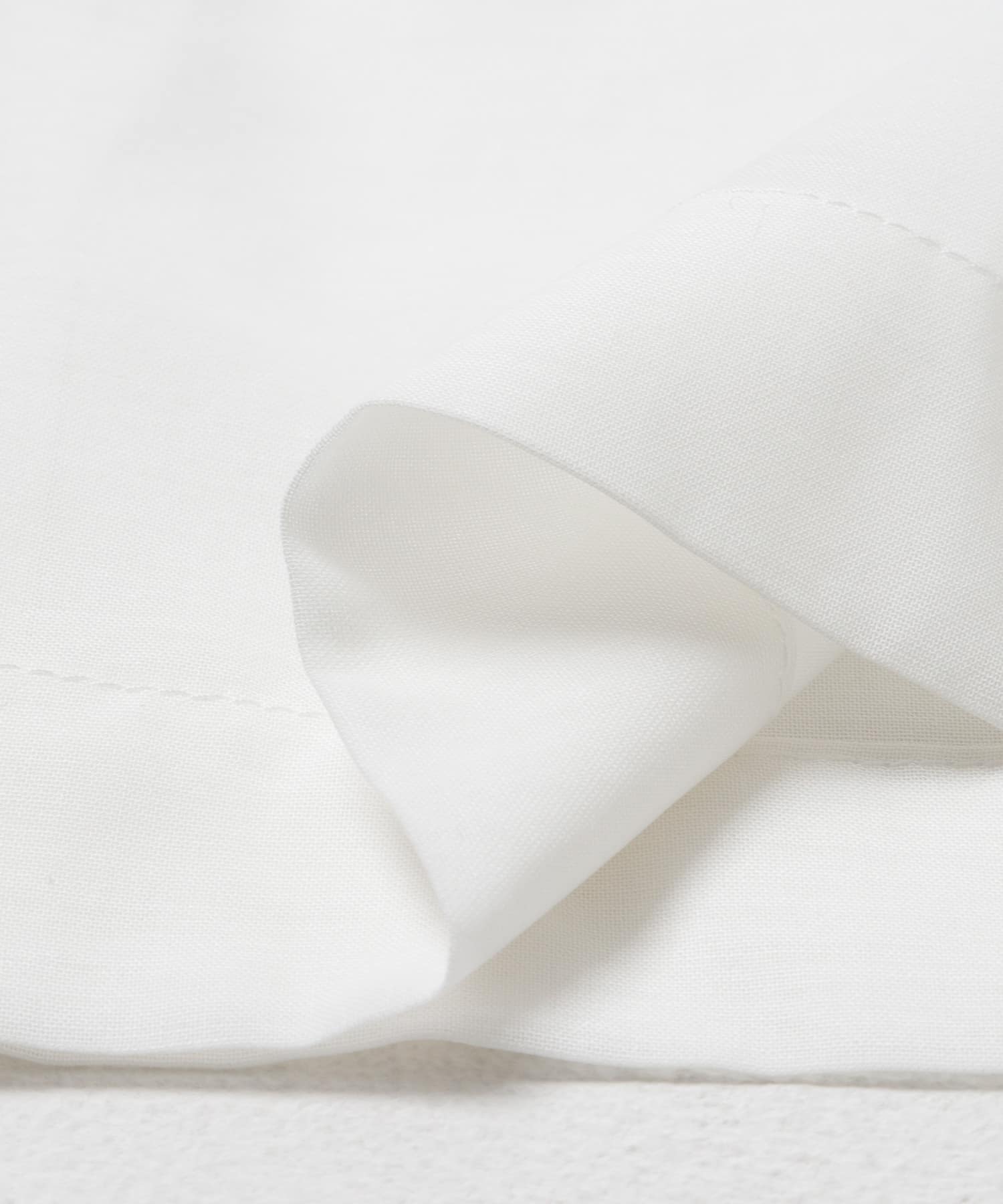 AMOMENTO　SHEER LAYERED PANTS WHITE 0