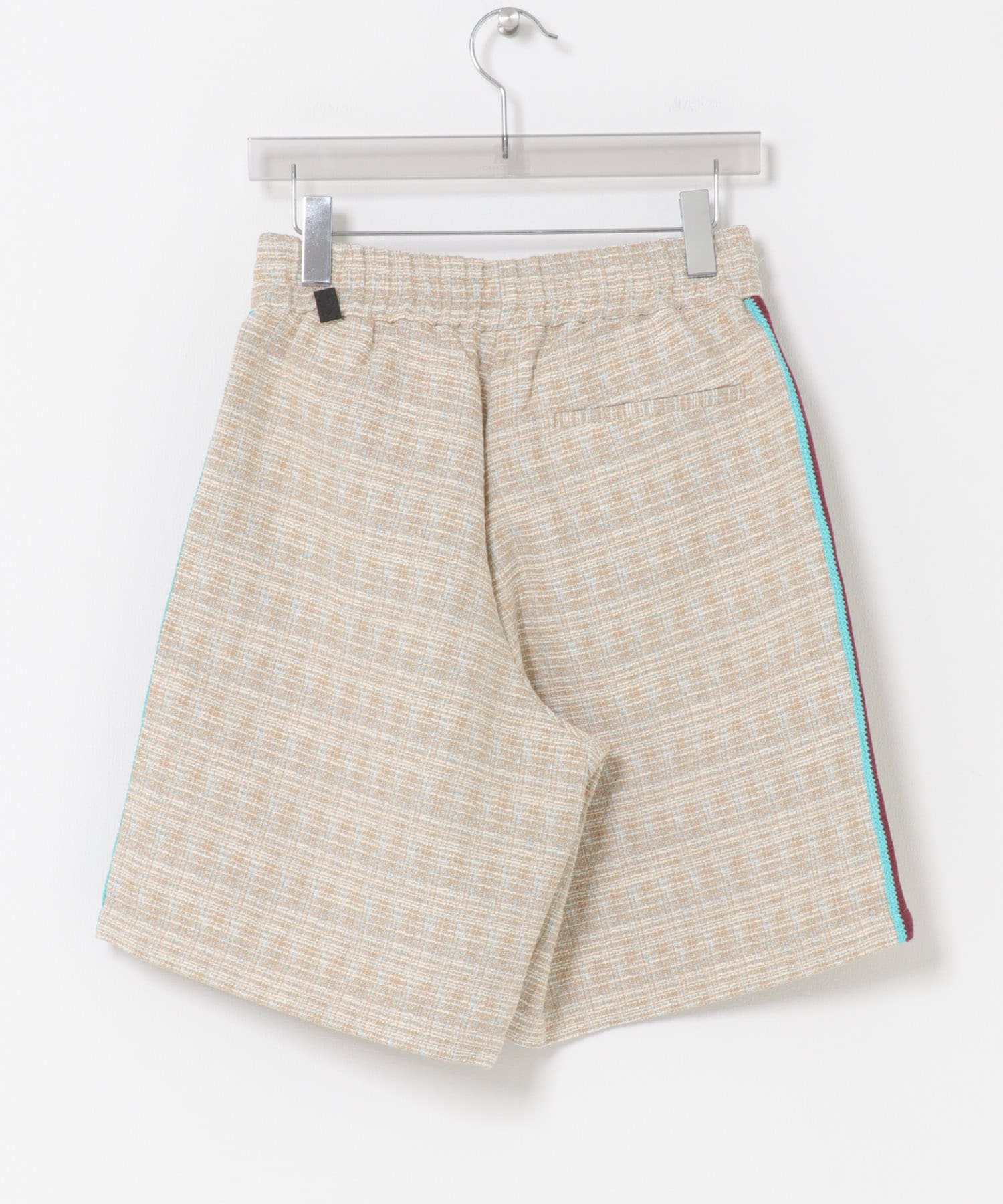 Drole de Monsieur　SHORT TWEED D MIROIR DARK SAND XS