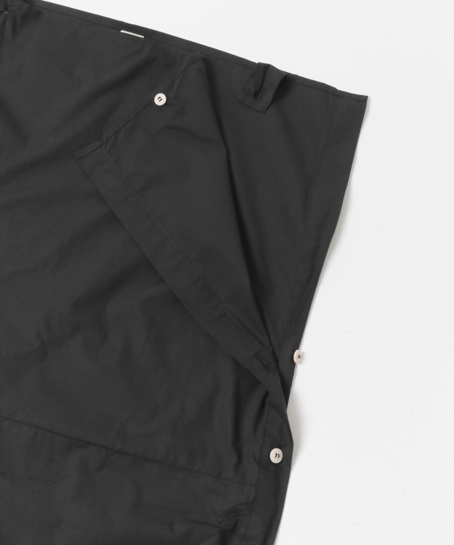 BASERANGE　PART JUMPSUIT BLACK S