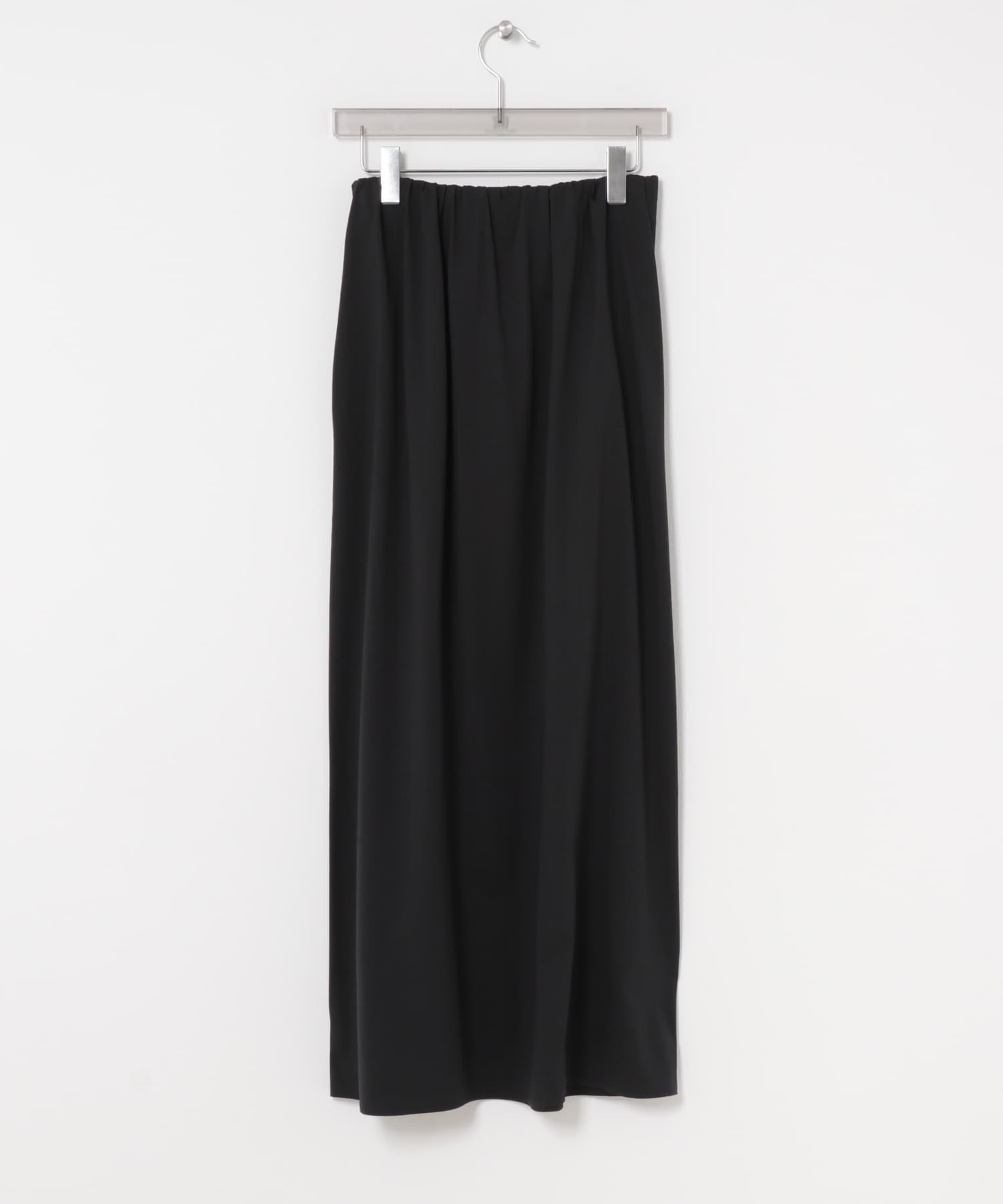 AMOMENTO　JERSEY MAXI LONG SKIRT CHARCOAL 0