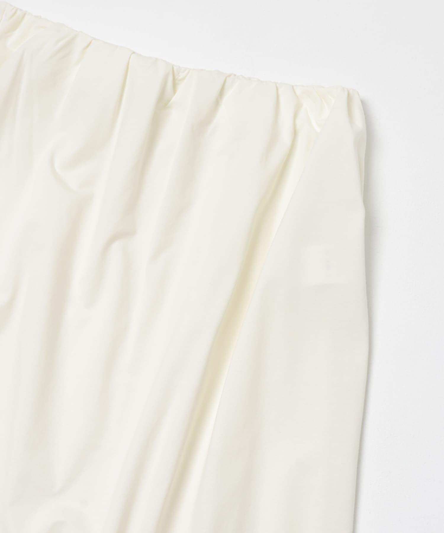 AMOMENTO　JERSEY MAXI LONG SKIRT IVORY 0