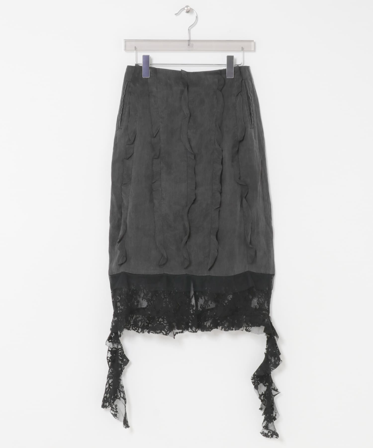 VIVIANO　BOUDOIR SATIN SKIRT