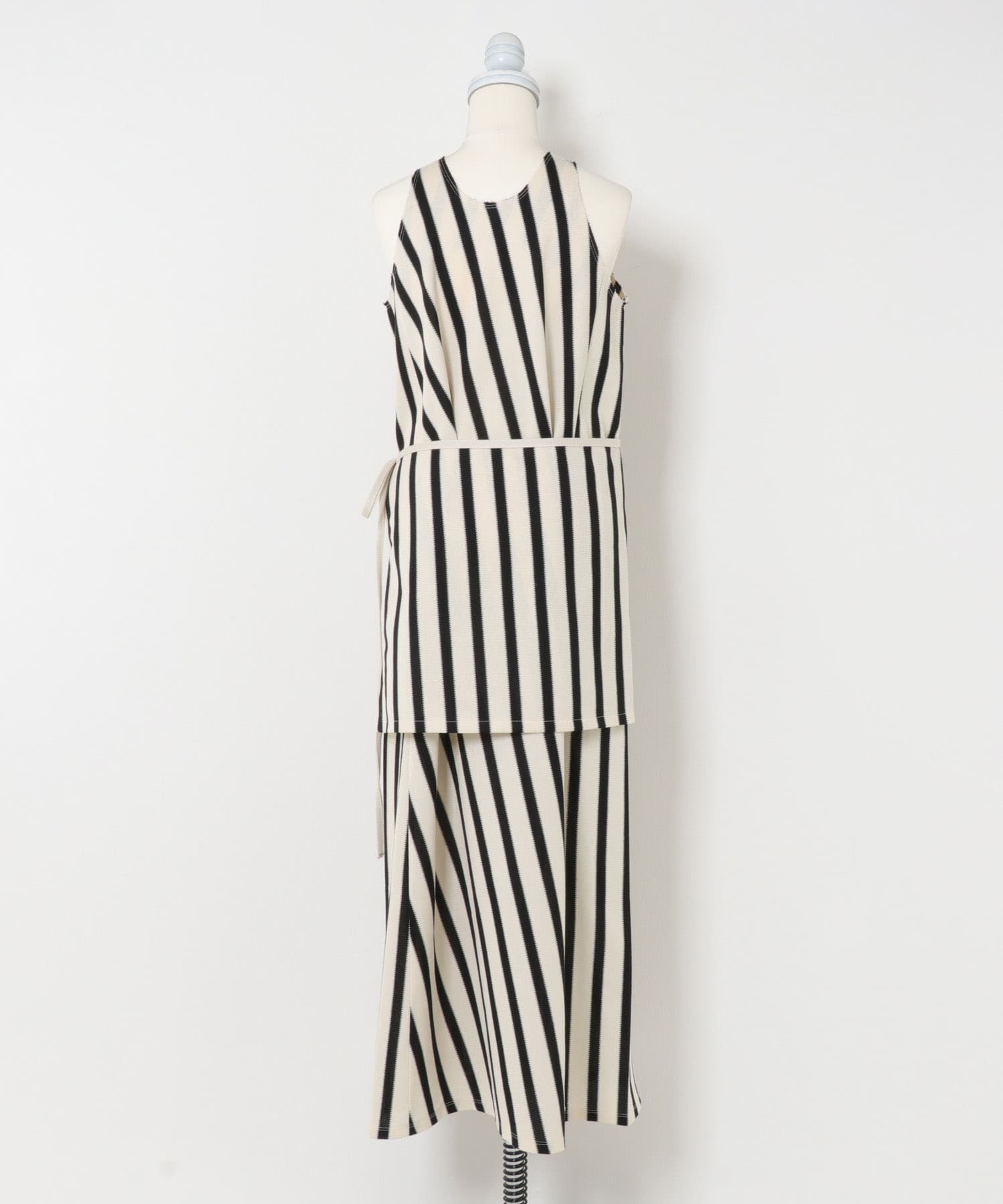 CURRENTAGE　ラッセルジャージワンピース BLACK Free