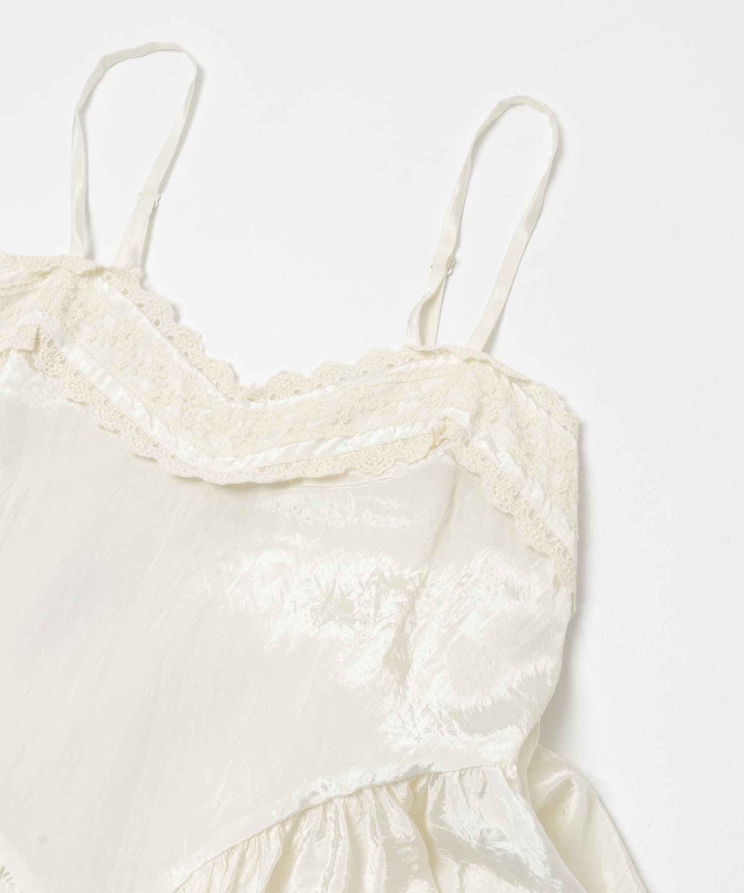 VIVIANO　BOUDOIR CAPE CAMISOLE OFF WHITE M