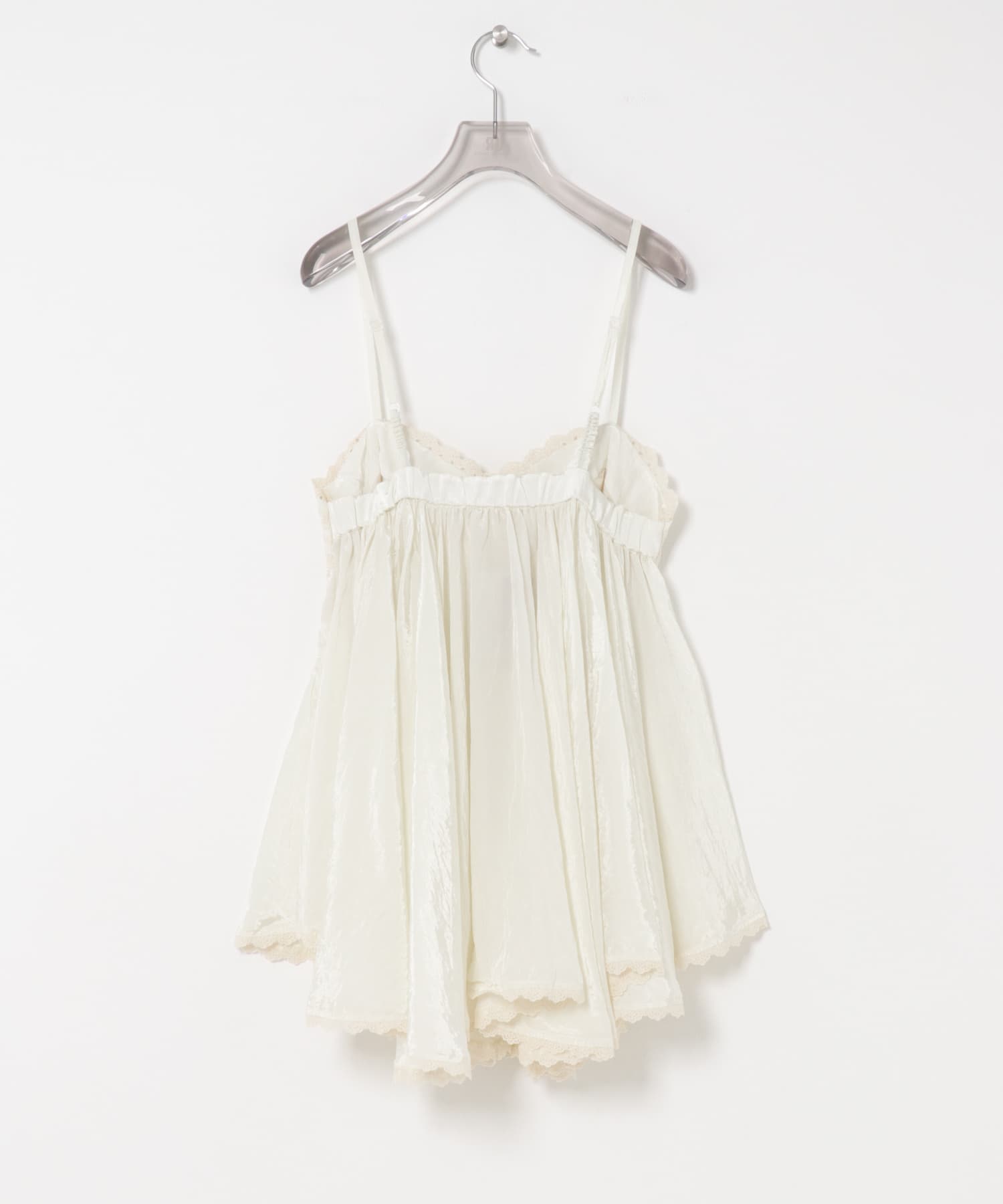 VIVIANO　BOUDOIR CAPE CAMISOLE OFF WHITE M