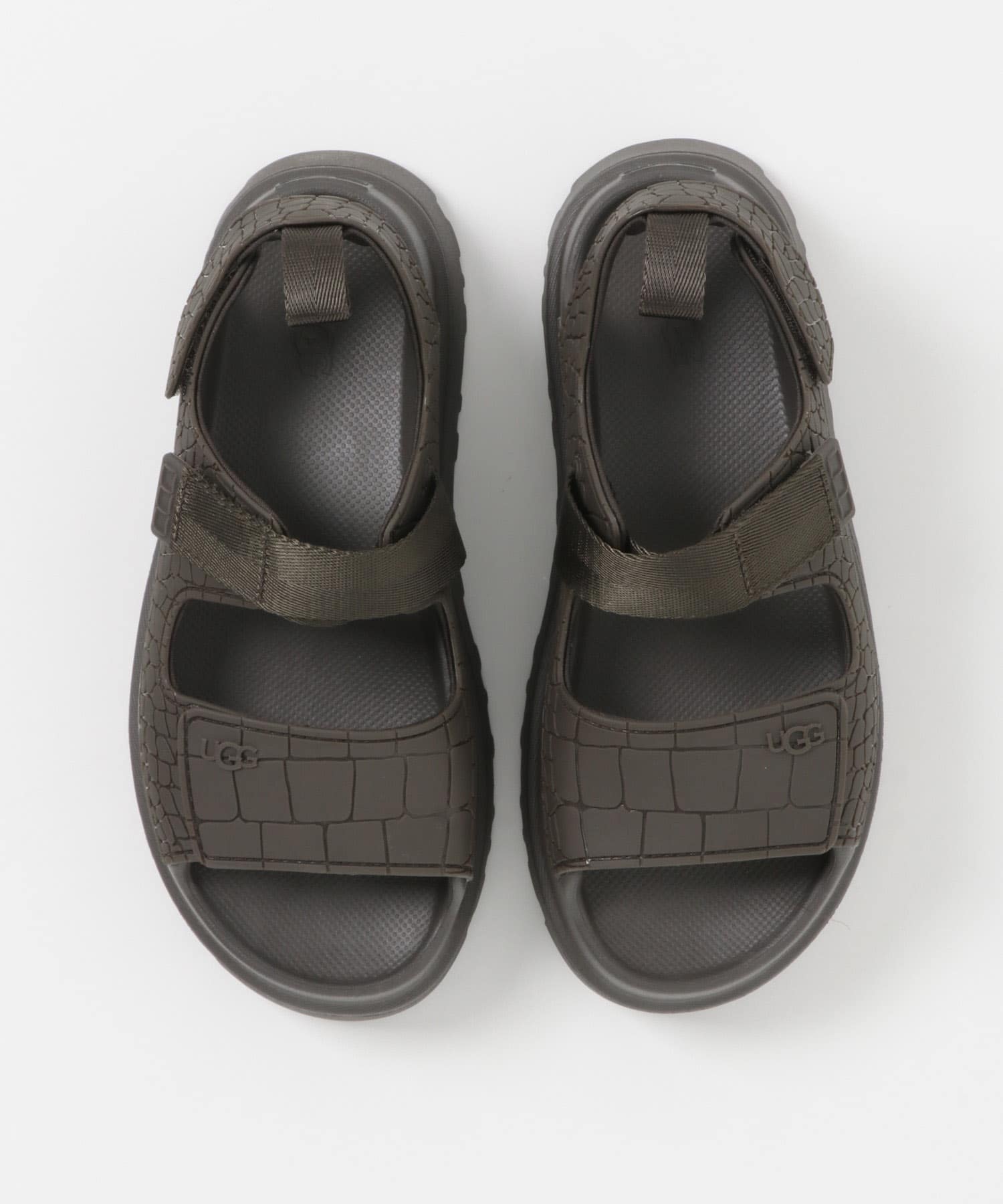 UGG　W GOLDENGLOW EMBOSSED D SMOKE 23