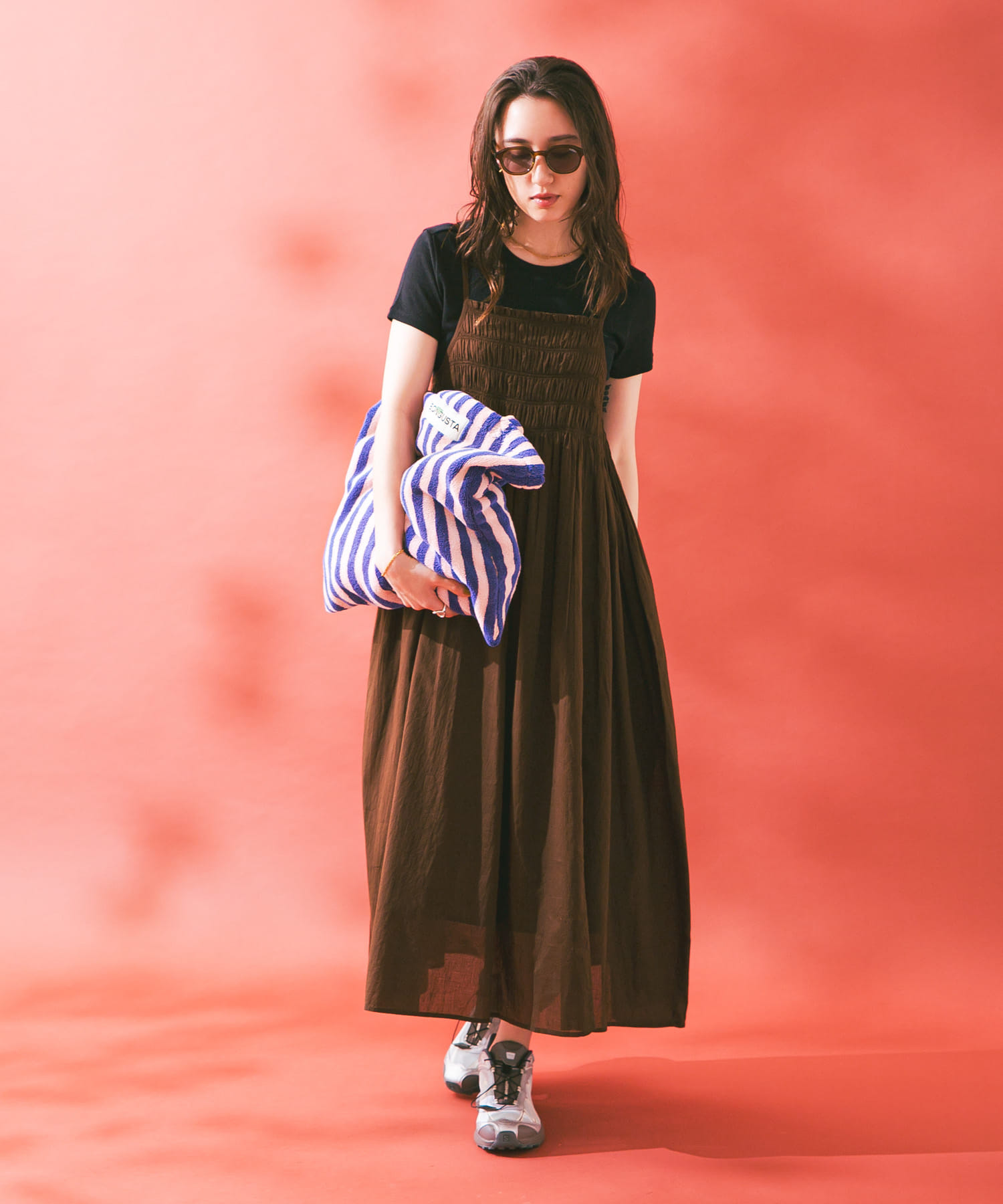 BONGUSTA　NARAM TOTEBAG BLUE ROSE -