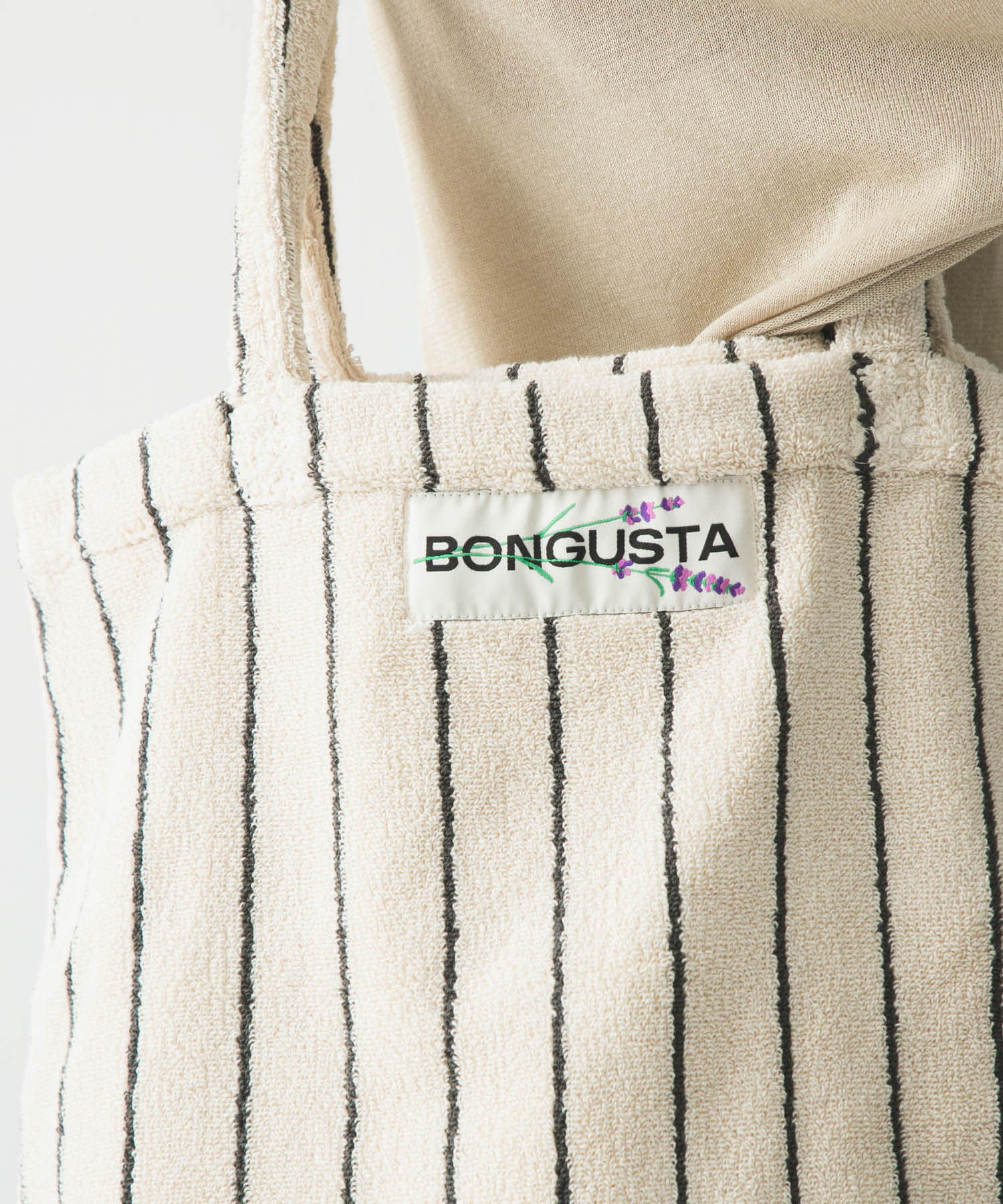 BONGUSTA　NARAM TOTEBAG CREAM INK -
