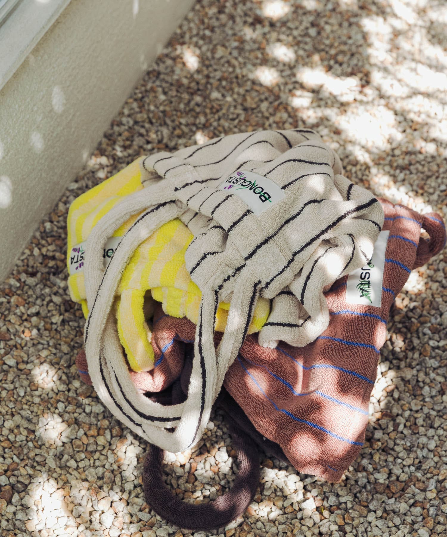 BONGUSTA　NARAM TOTEBAG CREAM INK -