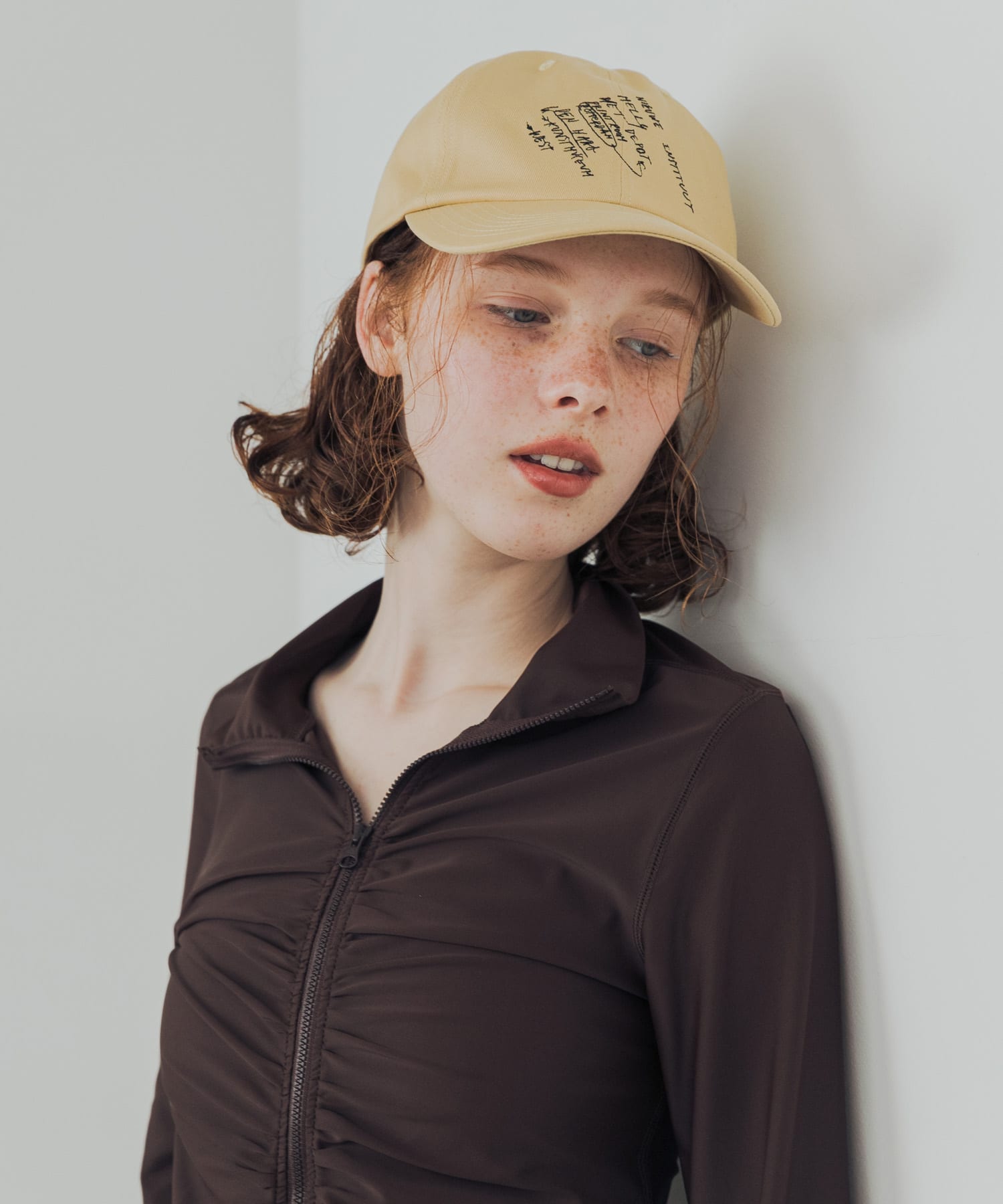 LY　LETTER CAP EGGYELLOW -
