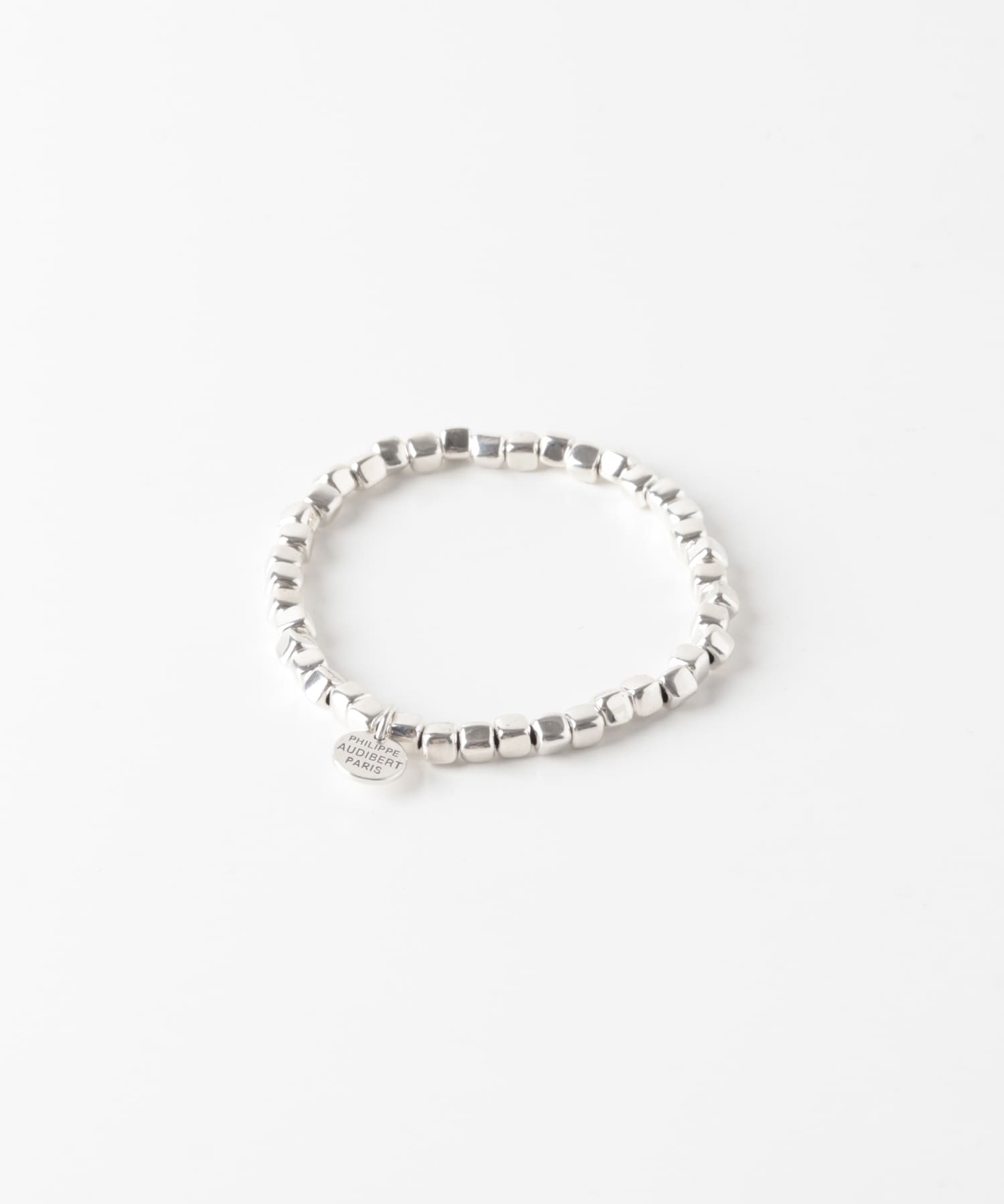 PHILIPPE AUDIBERT　SQUARE BRACELET SILVER -