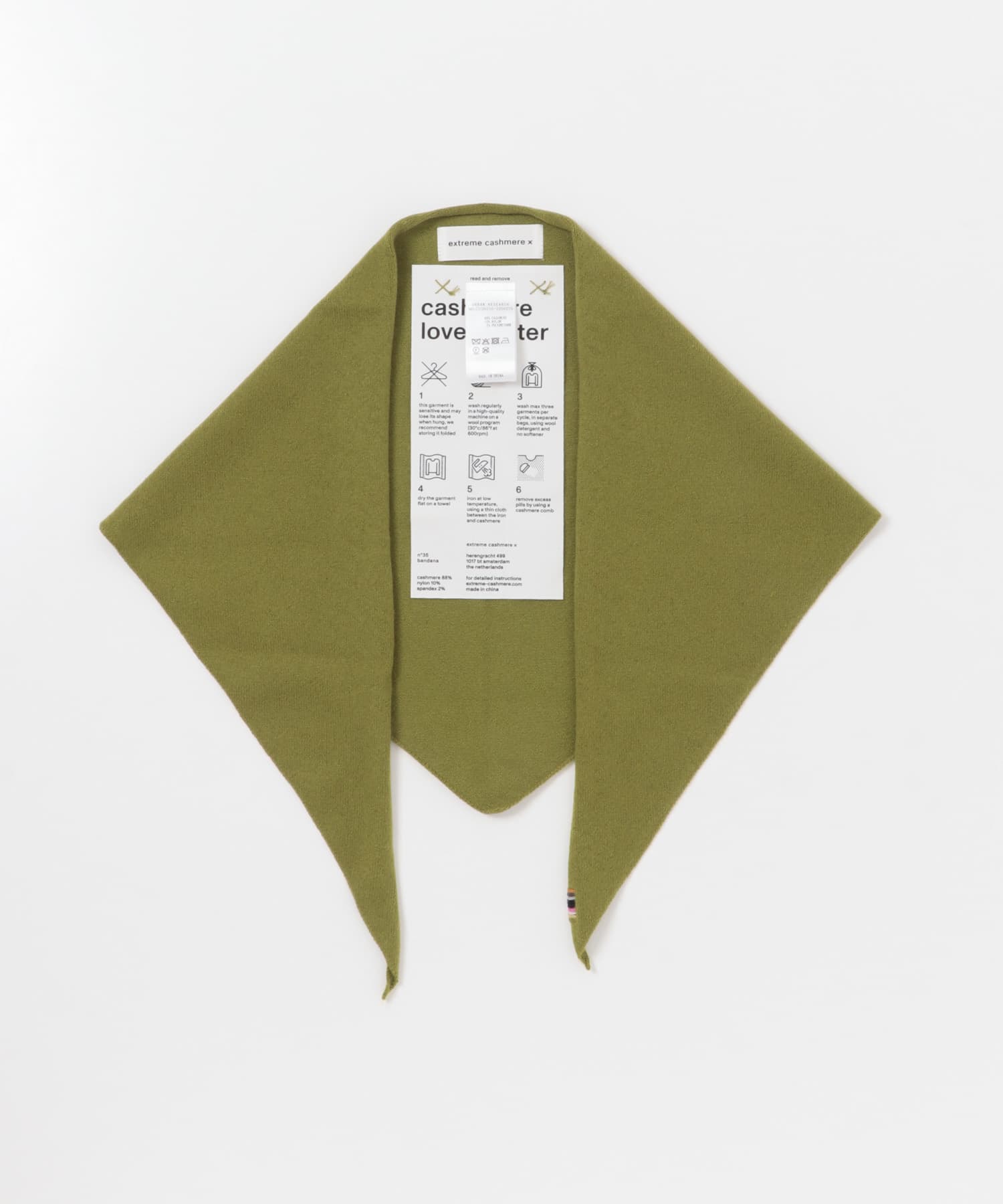 extreme cashmere　BANDANA GRASS -