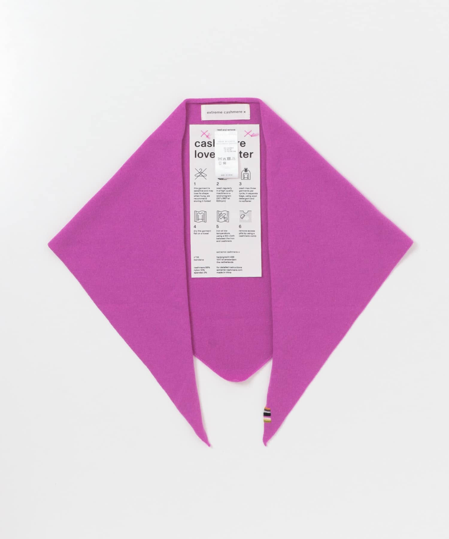 extreme cashmere　BANDANA OLEANDER -