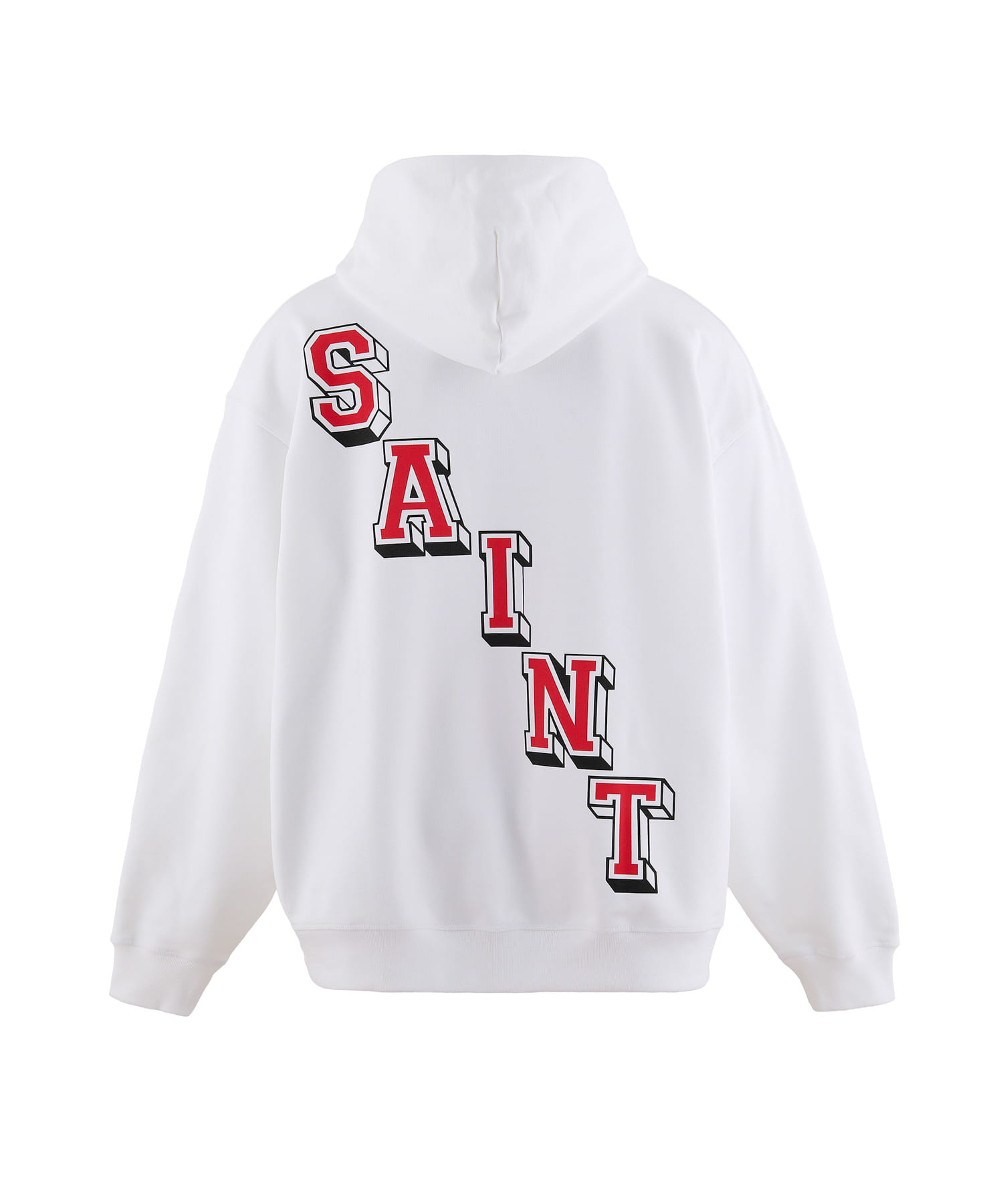 SAINT M××××××　M J SM FLC HOODIE WHITE S