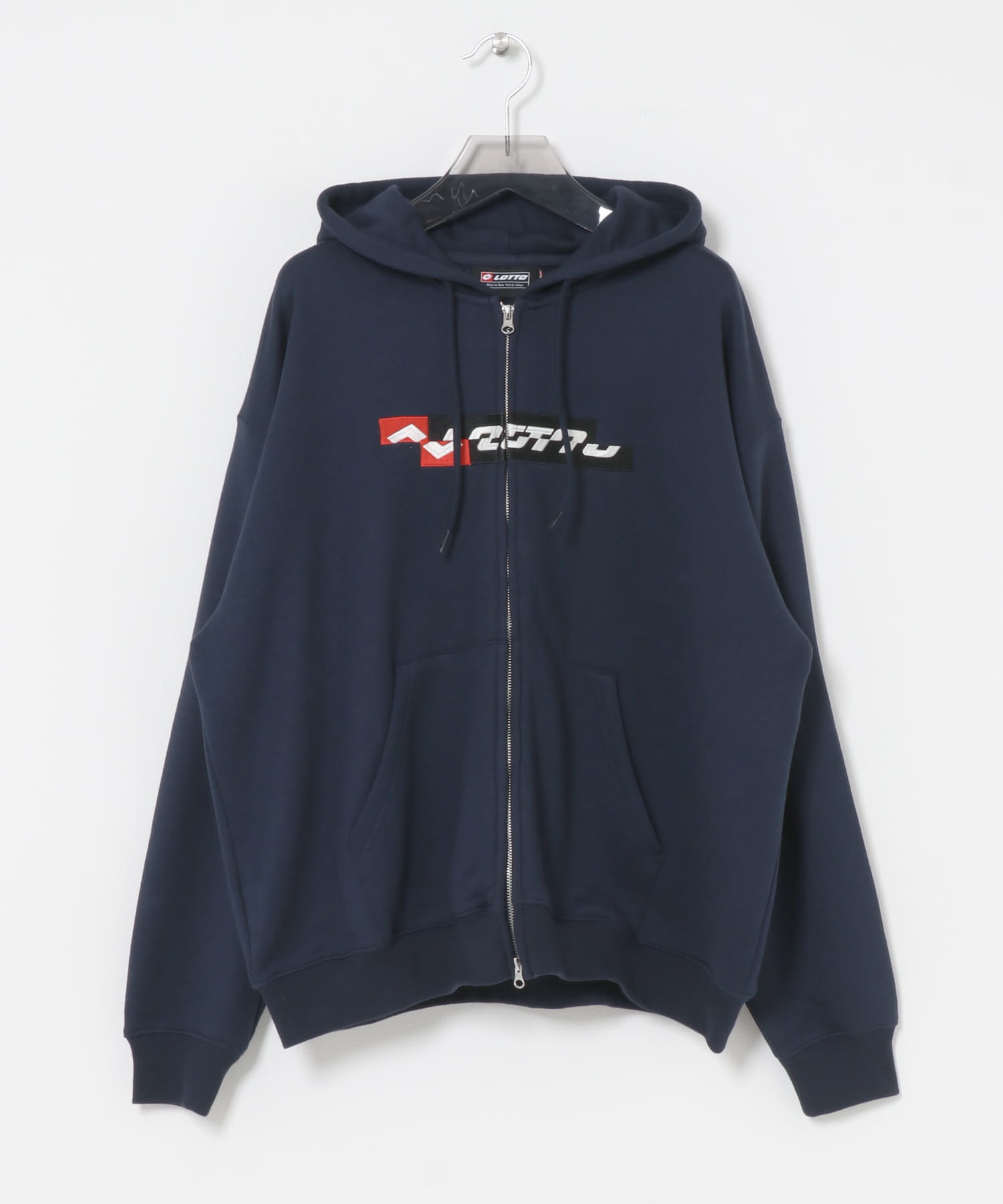 LOTTO　LOGO ZIP HOODIE