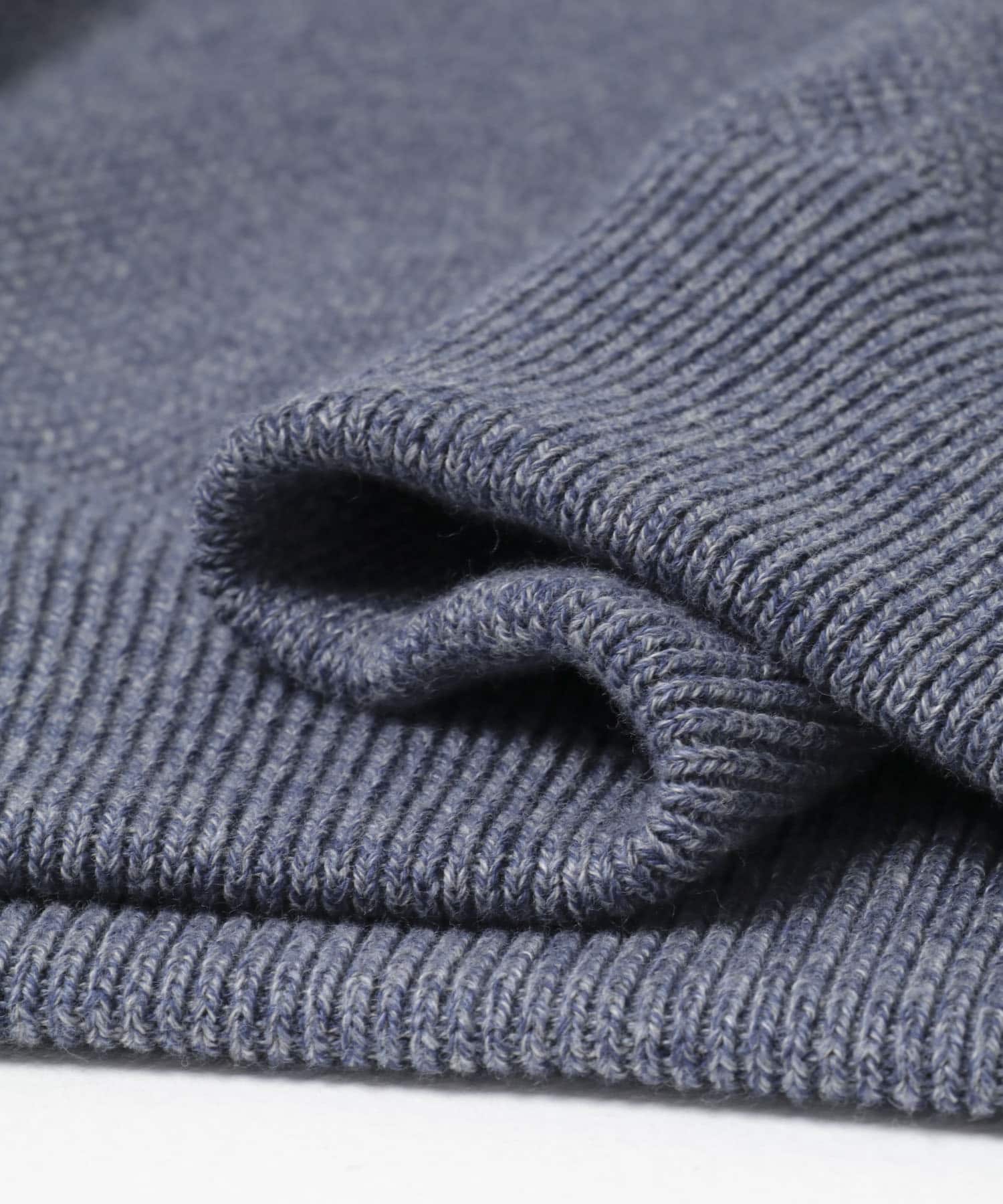『別注』crepuscule×URBAN RESEARCH　クルーネック BLUE 1