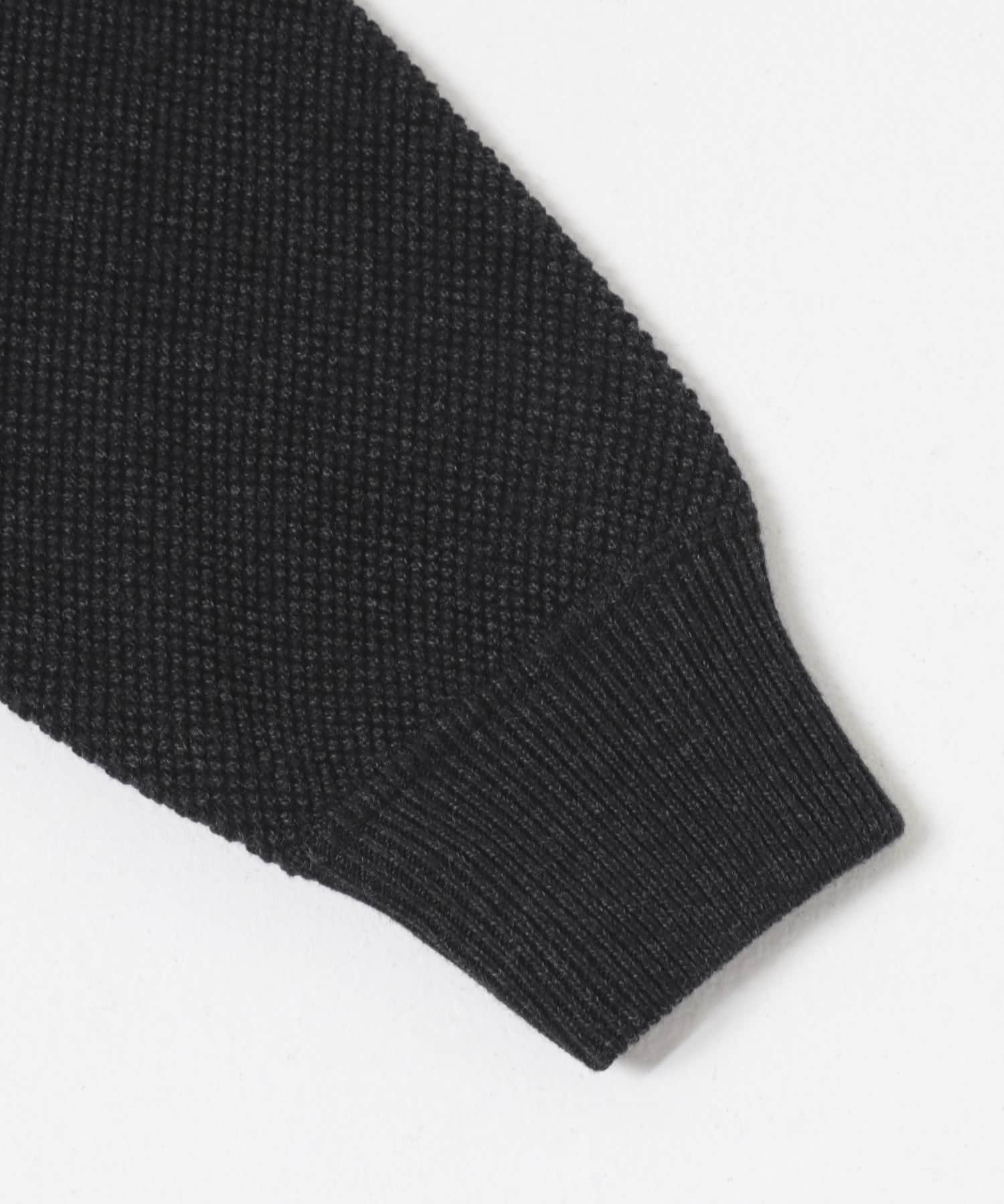 『別注』crepuscule×URBAN RESEARCH　クルーネック BLACK 1
