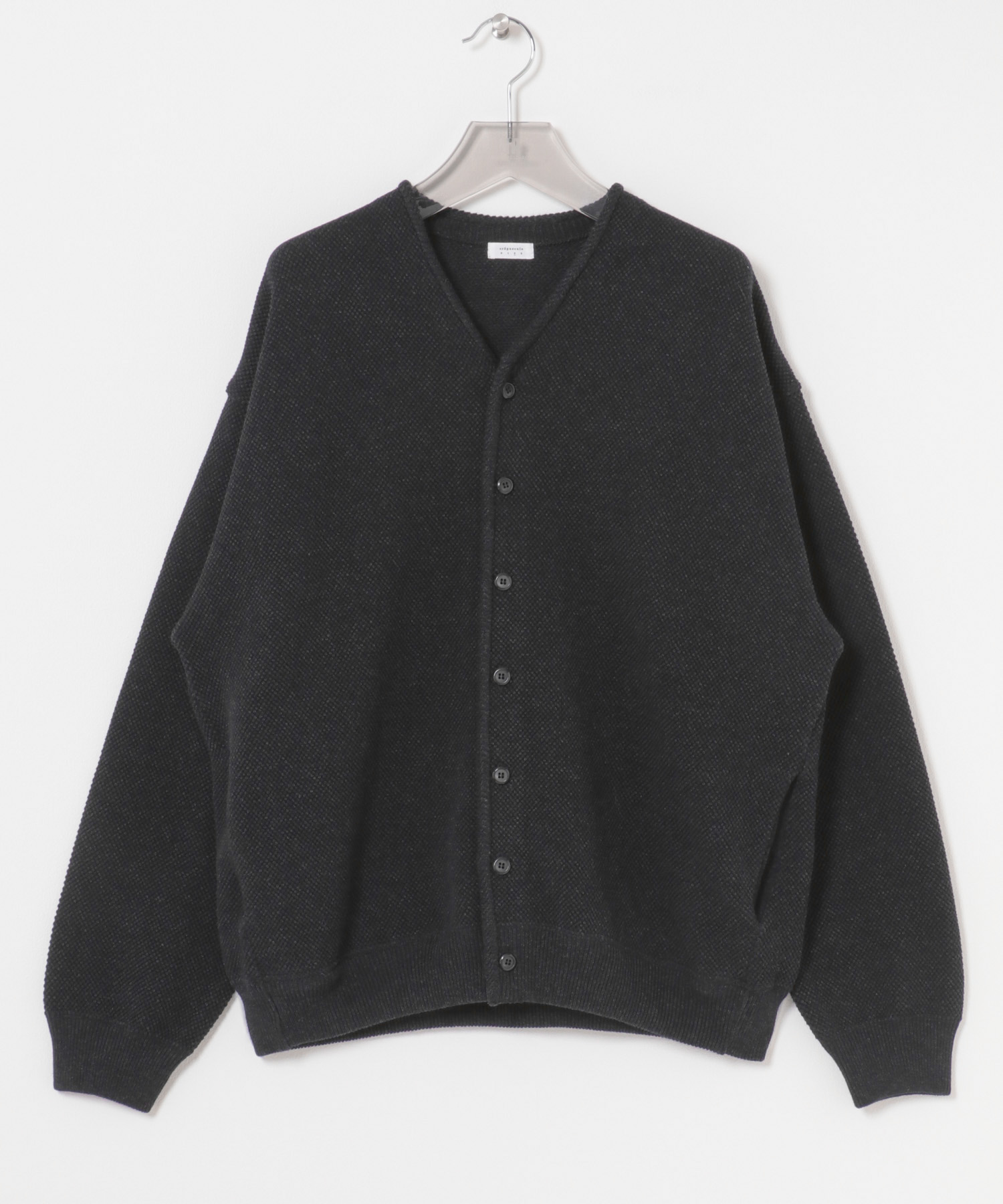 『別注』crepuscule×URBAN RESEARCH　カーディガン BLACK 1