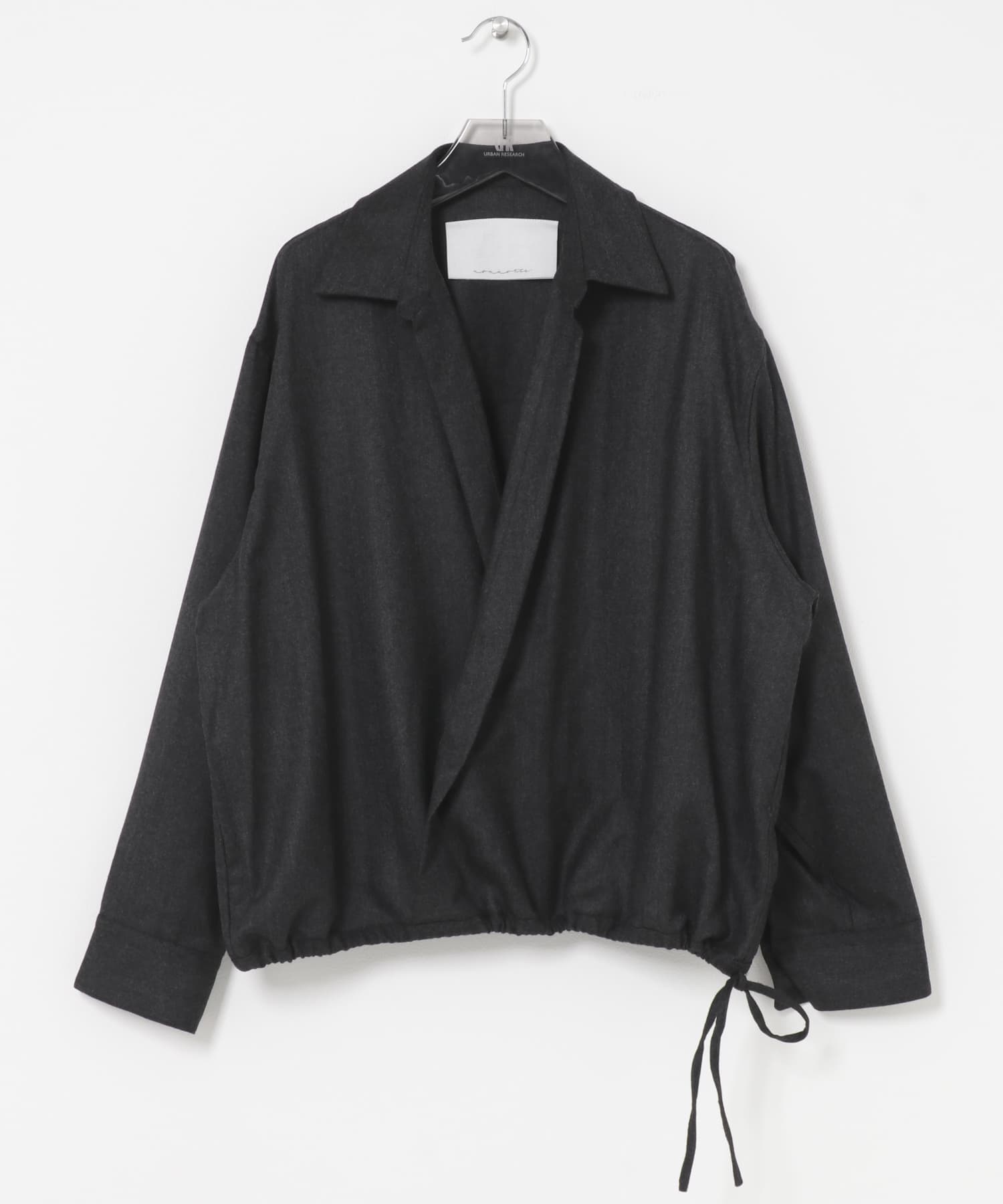nonnotte　DRAPING OVERLAP SHIRTS