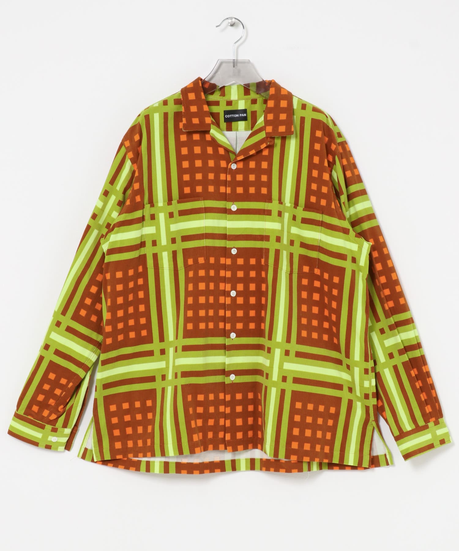 COTTON PAN　ハンター LONG-SLEEVE コーデュロイシャツ BEACH型