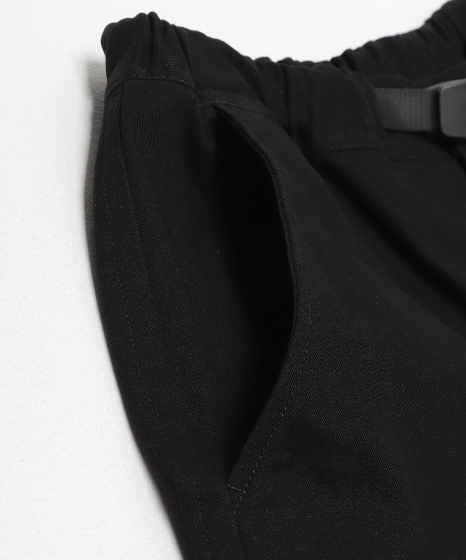 『別注』Gramicci for URBAN RESEARCH　BRUSHED COTTON TWILL PANTS BLACK S