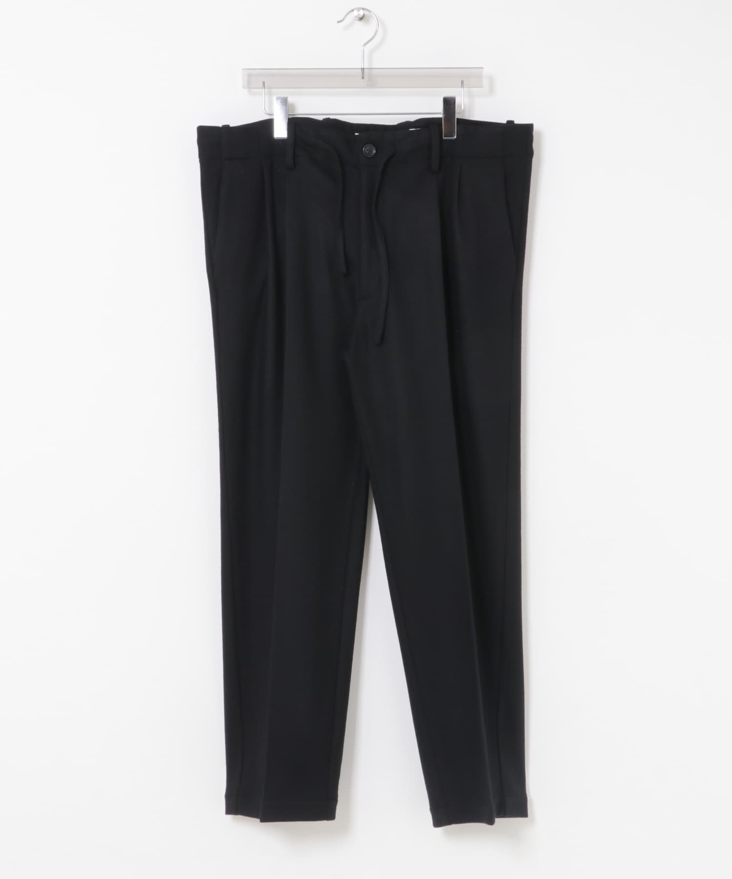 FUJI WOOL BELTLESS CORDED PANTS(Free BLACK): ボトム｜URBAN