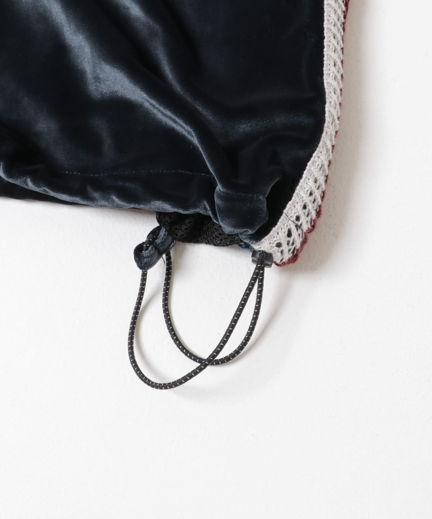 The DUFFER N NEPHEWS　VELOUR TRACK PANTS NAVY S