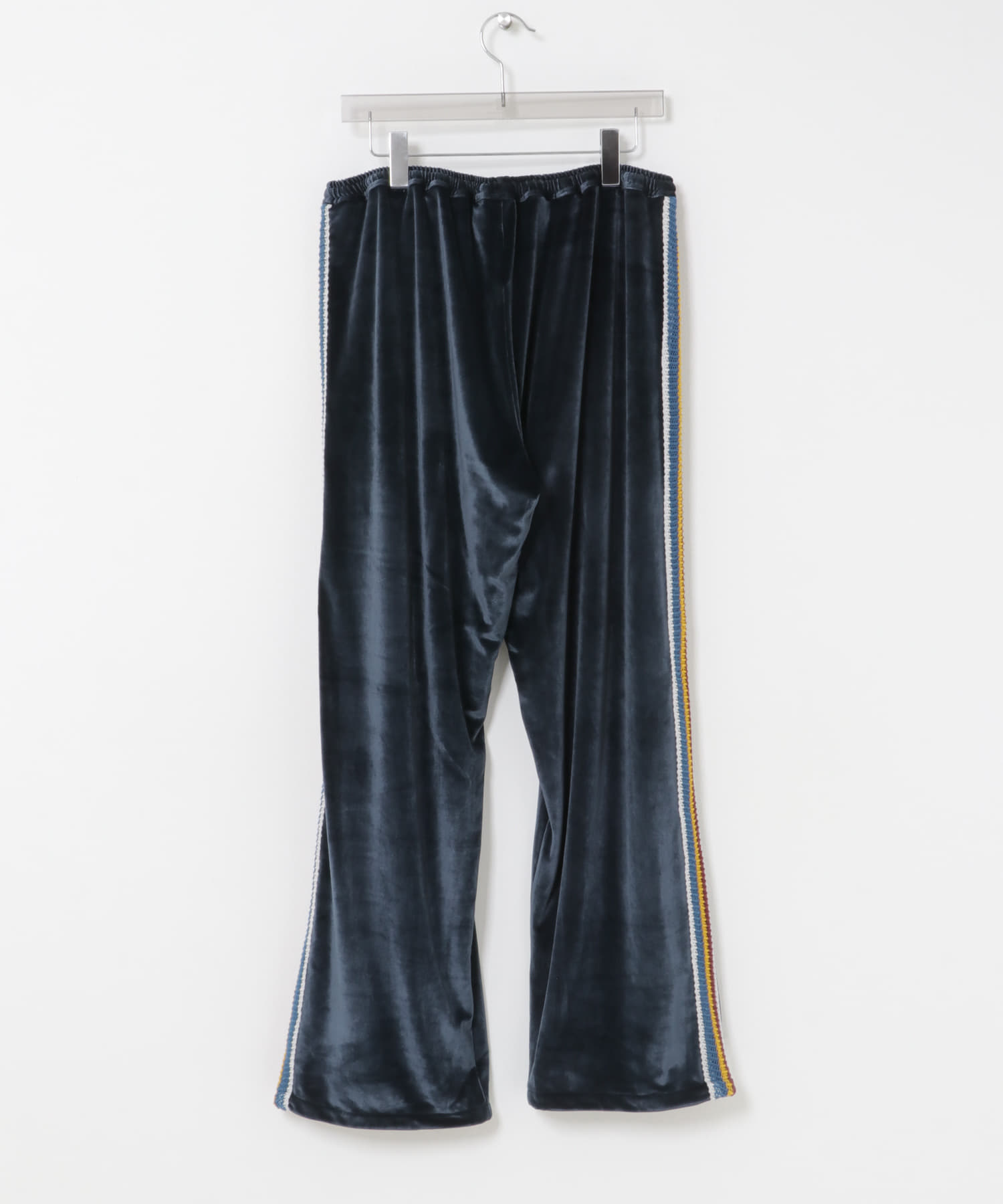 The DUFFER N NEPHEWS　VELOUR TRACK PANTS NAVY S