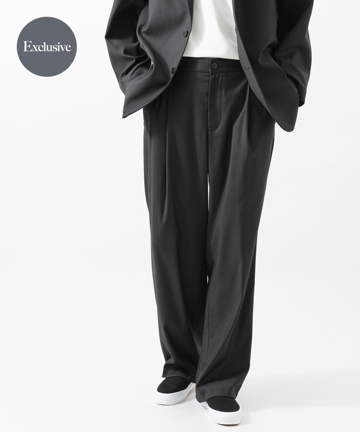 『別注』ANOTHER OFFICE×URBAN RESEARCH　HABANA BANDED SLACKS