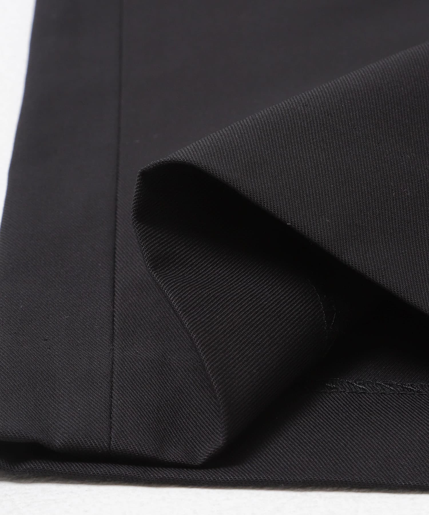 MARKAWARE　DOUBLE PLEATED EASY TROUSER BLACK 1