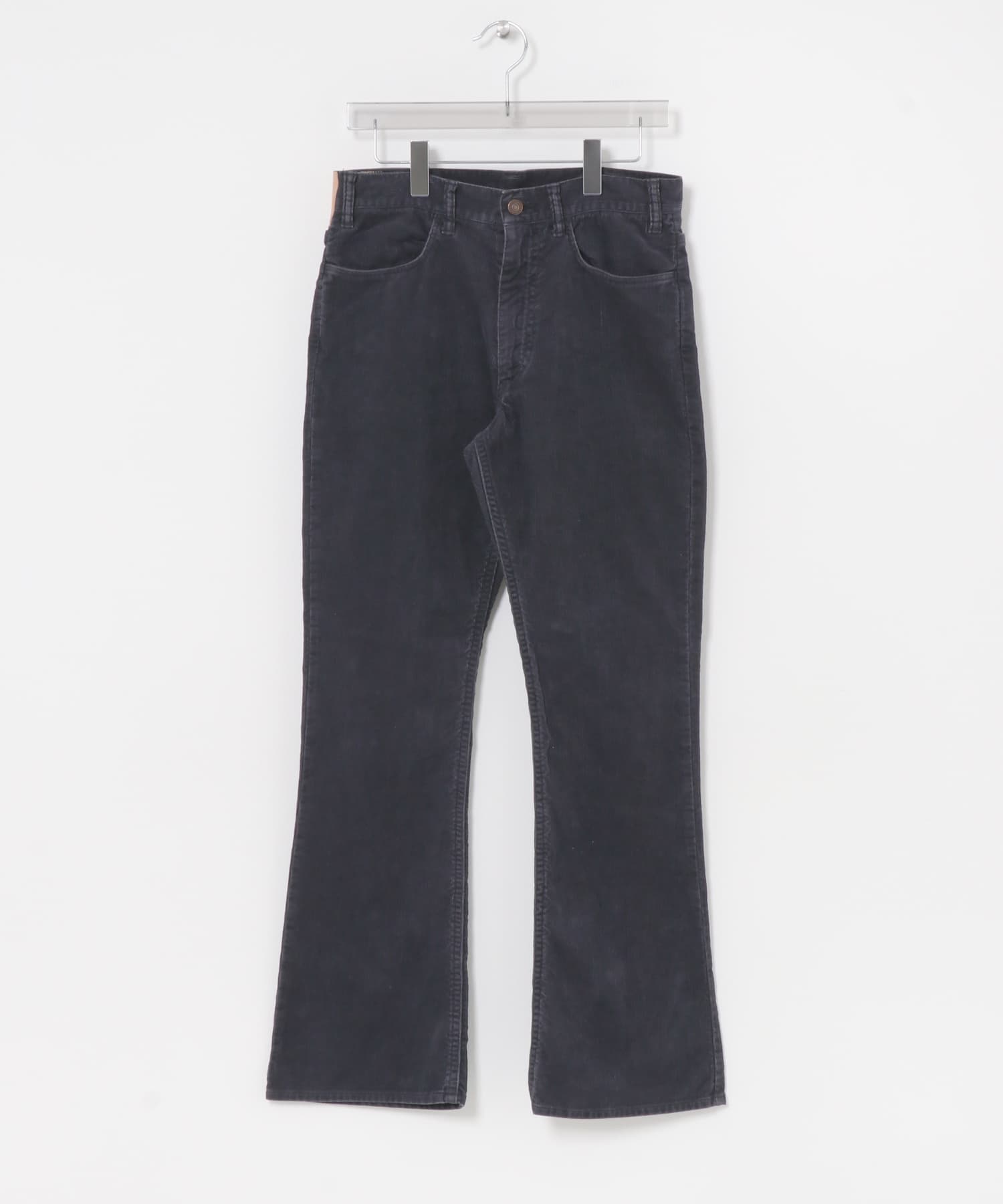 SAINT M××××××　CORDUROY FLARE PANTS BLACK 30