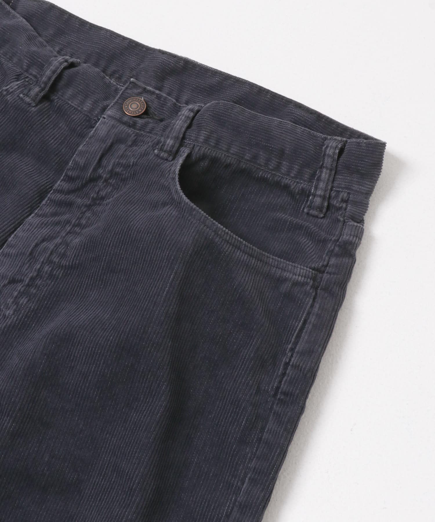 SAINT M××××××　CORDUROY FLARE PANTS BLACK 30