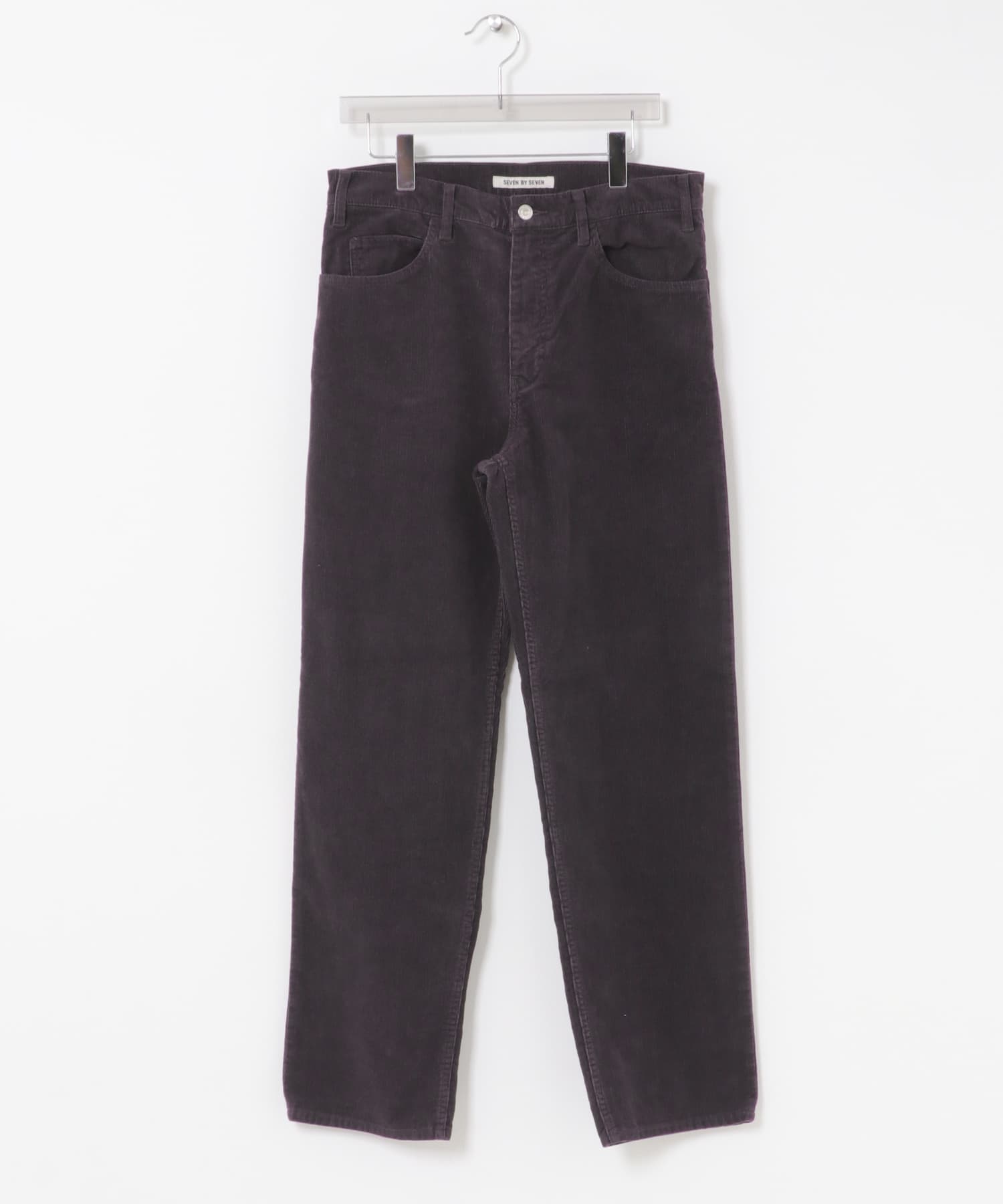 SEVEN BY SEVEN　5 POCKET TROUSERS - Corduroy - 025 C Gray M