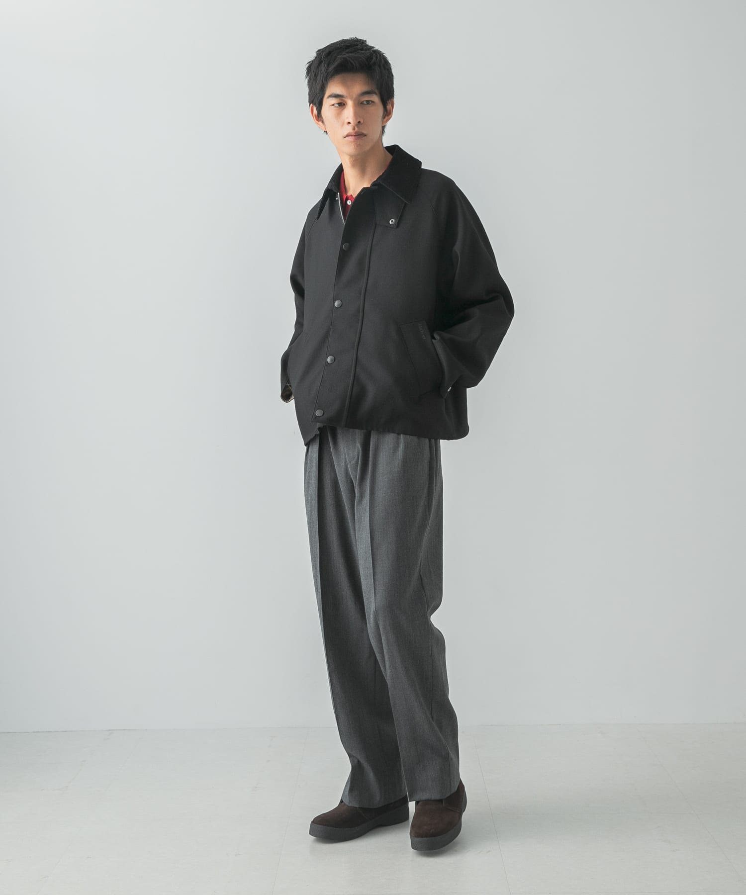 身長：186cm サイズ：34