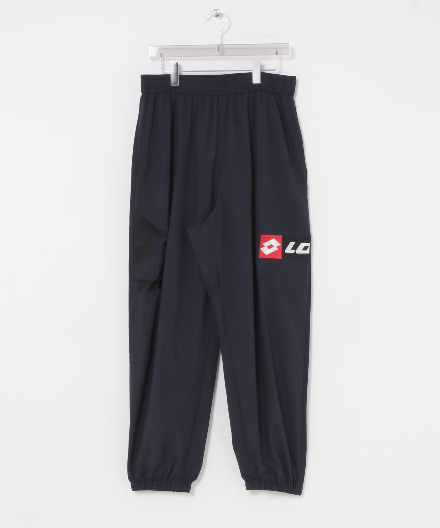 LOTTO　SEPARATE LOGO PANTS NAVY M