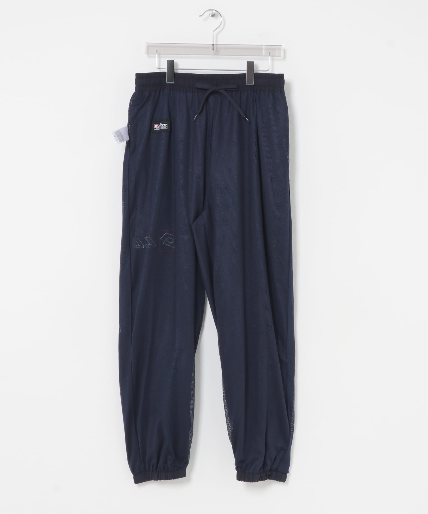 LOTTO　SEPARATE LOGO PANTS NAVY M