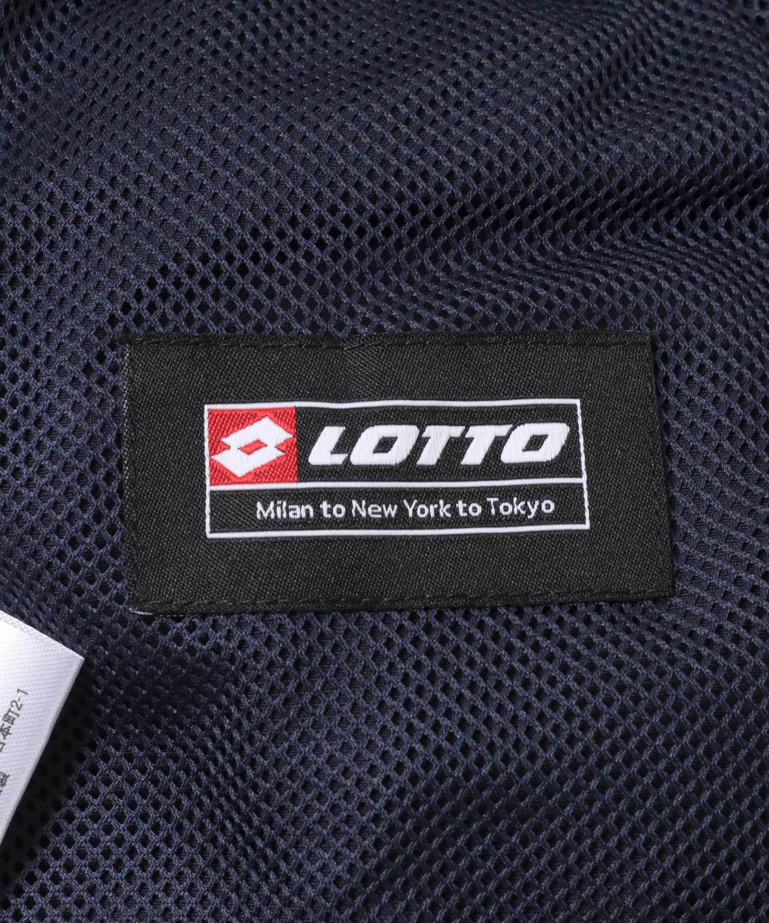 LOTTO　SEPARATE LOGO PANTS NAVY M