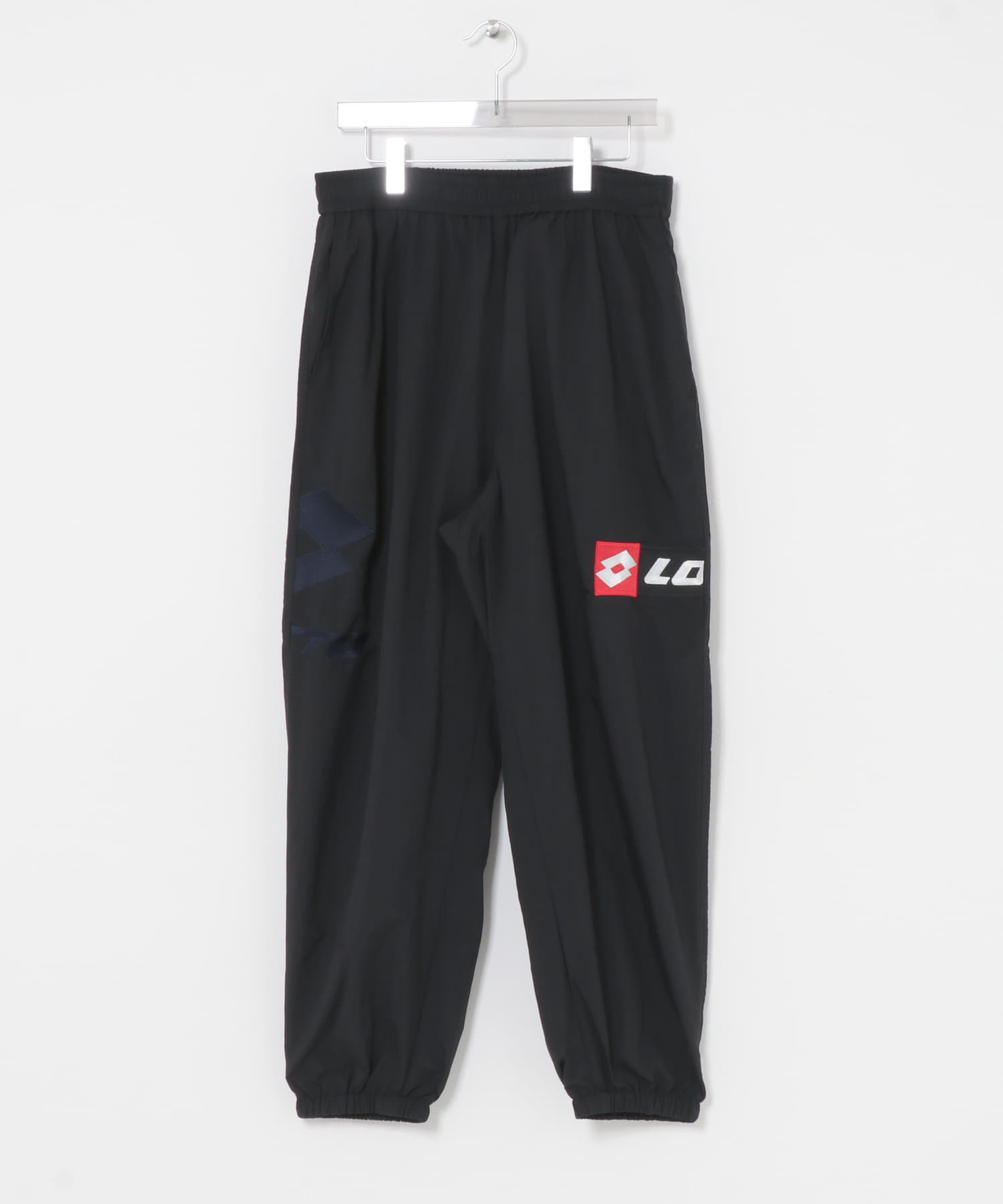 LOTTO　SEPARATE LOGO PANTS BLACK M