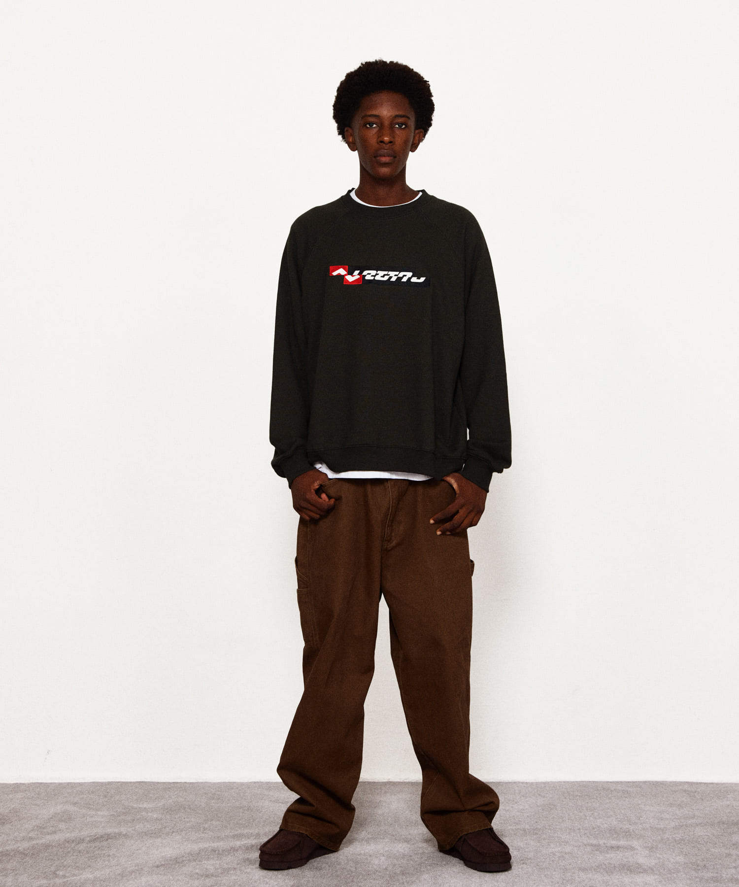 LOTTO　LIGHT OZ DENIM PANTS BEIGE M