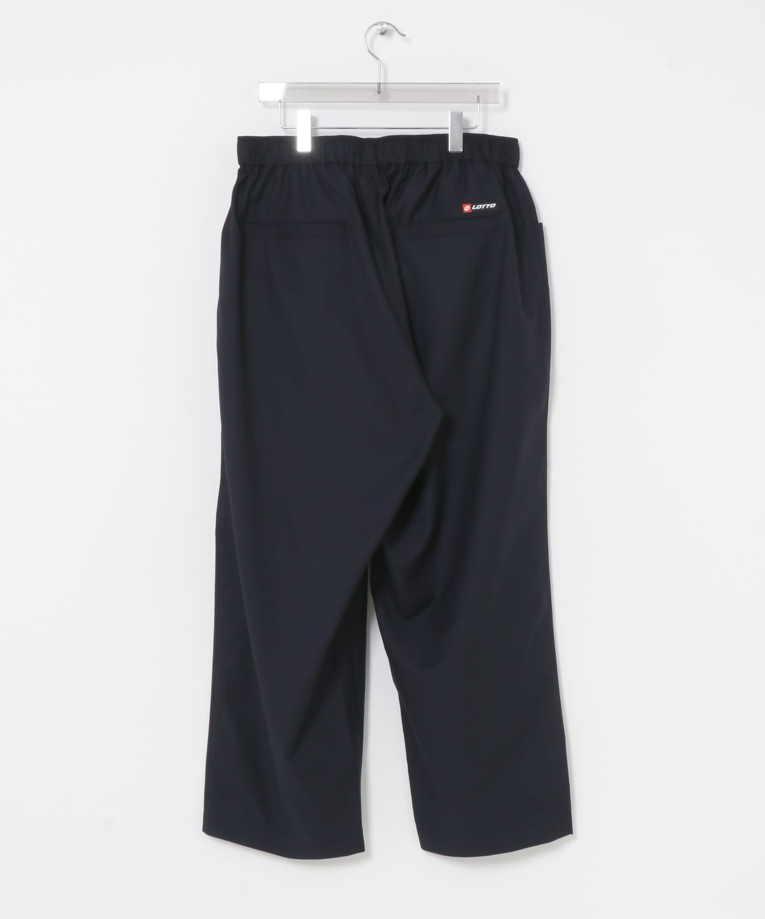 LOTTO　POLY RAYON EASY SLACKS NAVY M