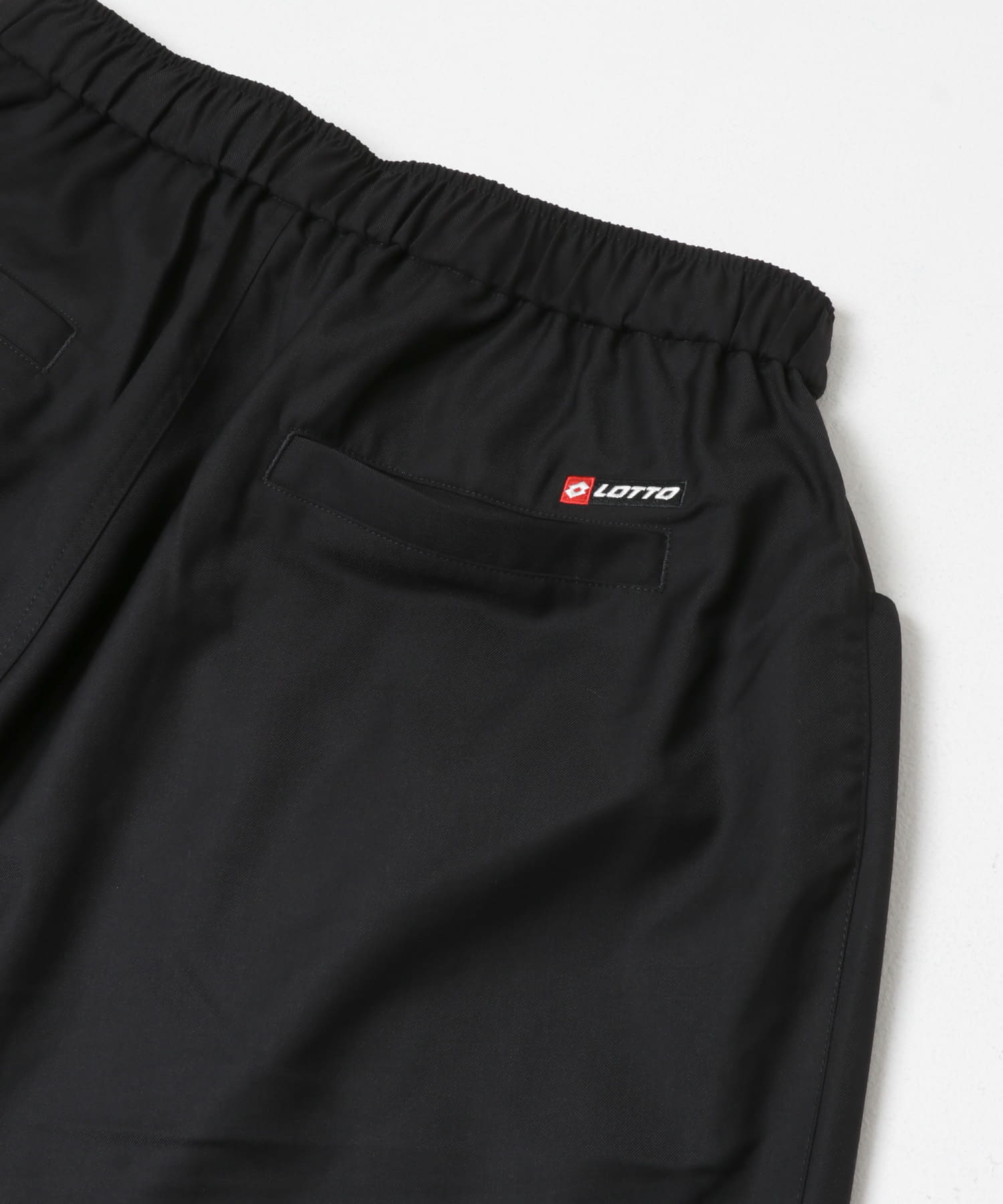 LOTTO　POLY RAYON EASY SLACKS BLACK M
