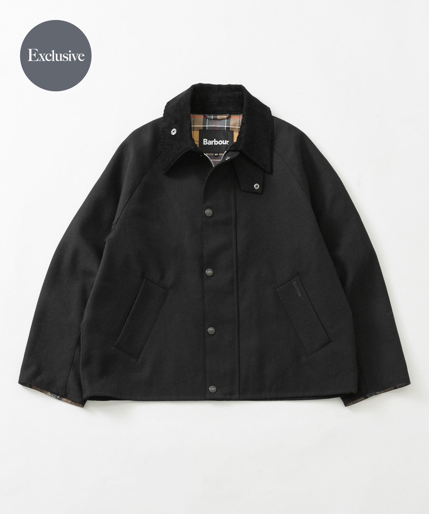 『別注』Barbour / URBAN RESEARCH　TRANSPORT WOOL JACKET