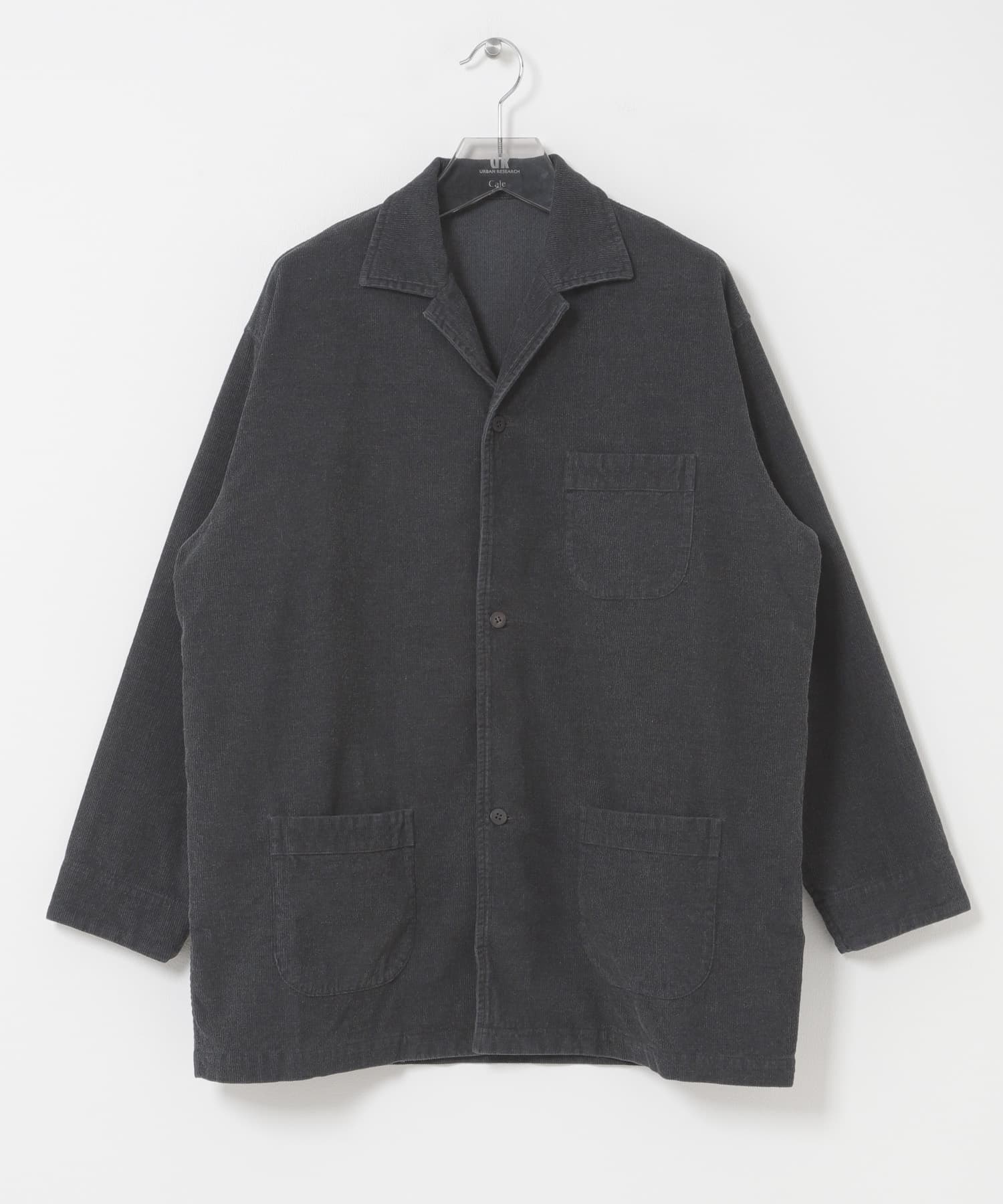 Cale　STONE WASHED CODUROY COVERALL