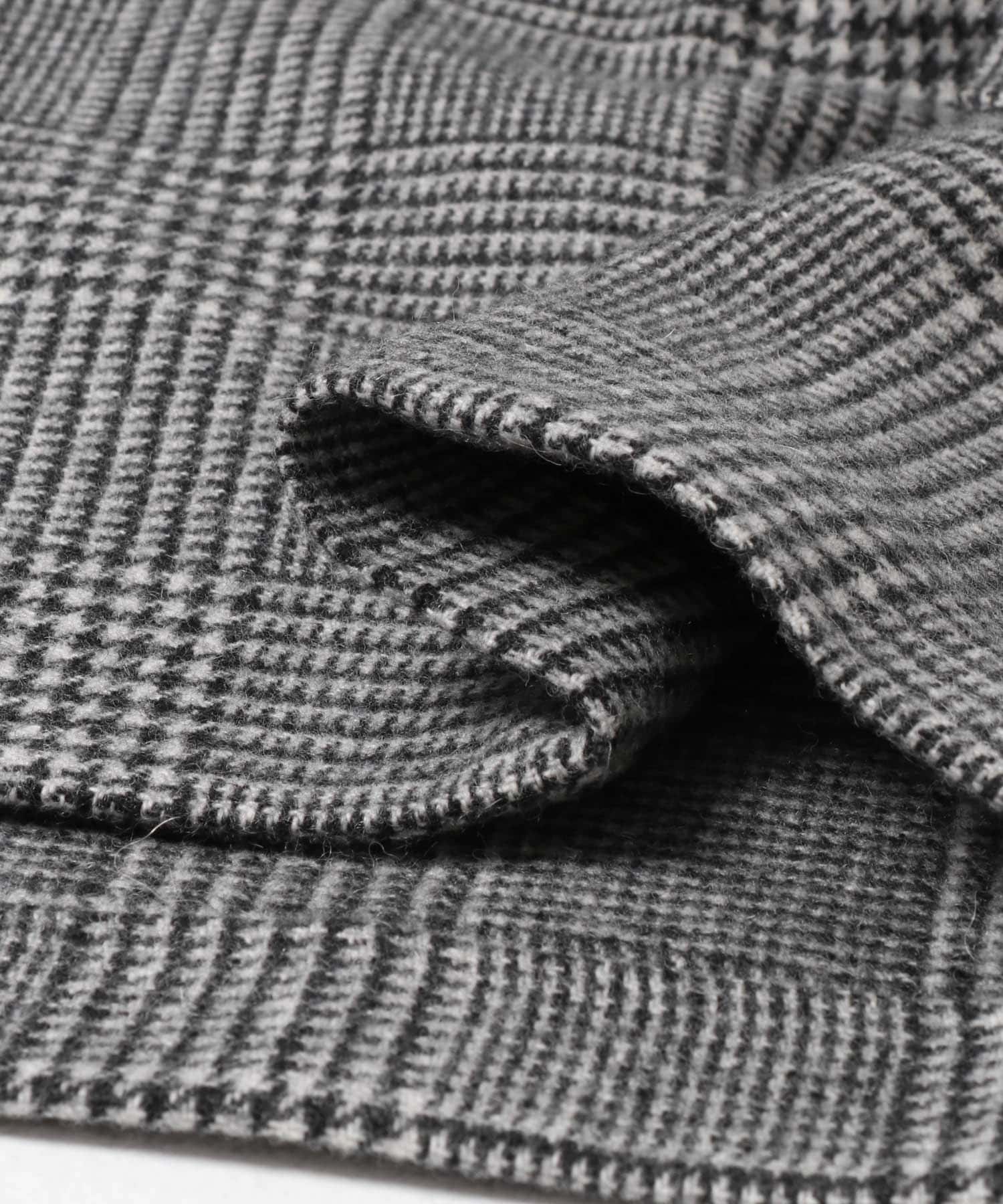 COUTURE D’ADAME　BIG JACKET DOUBLE GLENCHECK Grey 40
