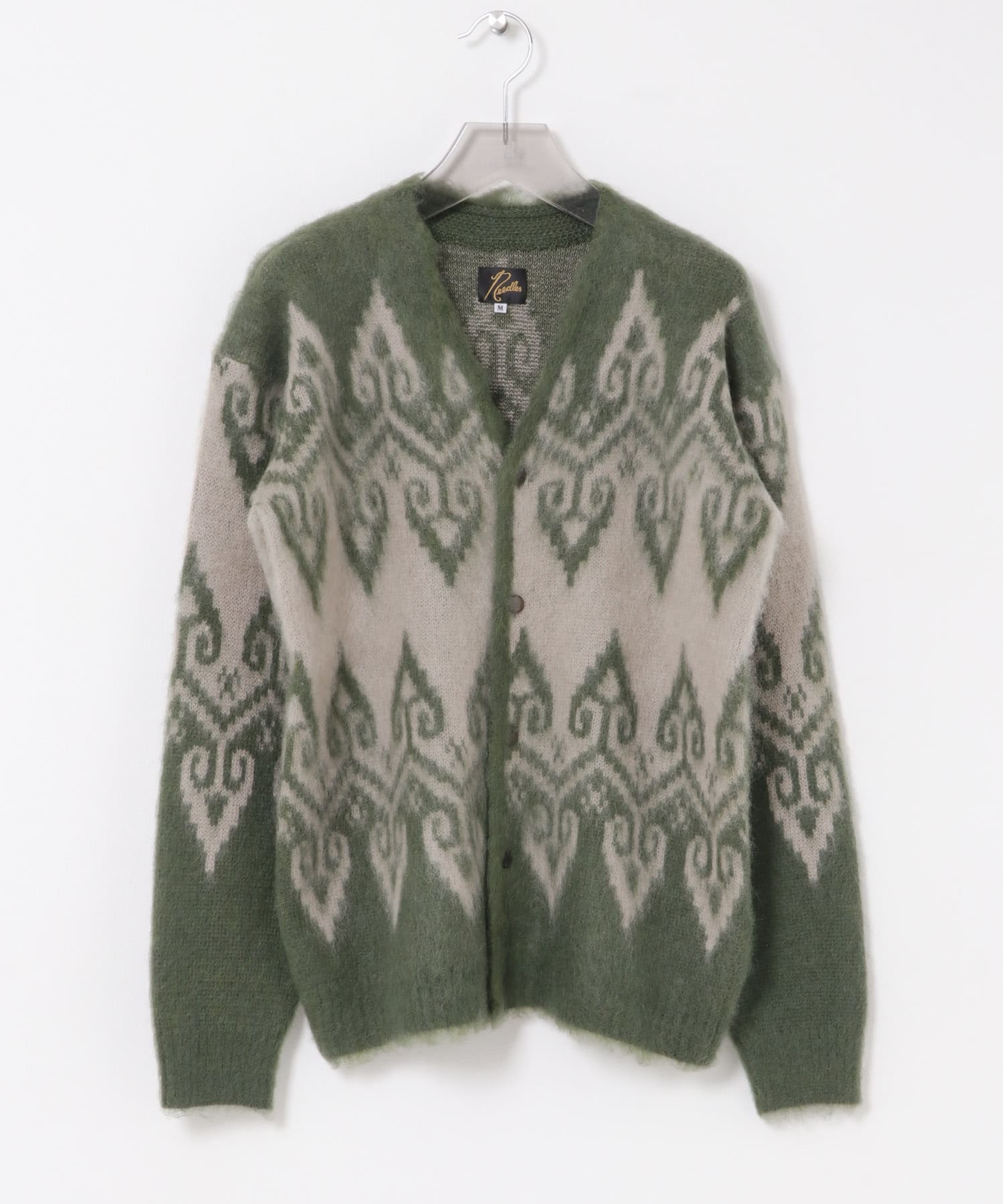 Needles MOHAIR CARDIGAN-NORDIC(S OLIVE): トップス｜URBAN RESEARCH